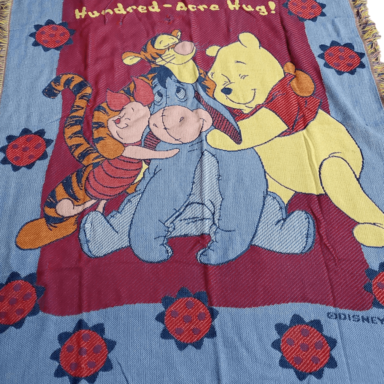 Vintage Y2K Disney Winnie the Pooh Tapestry Size ONE SIZE - 2 Thumbnail
