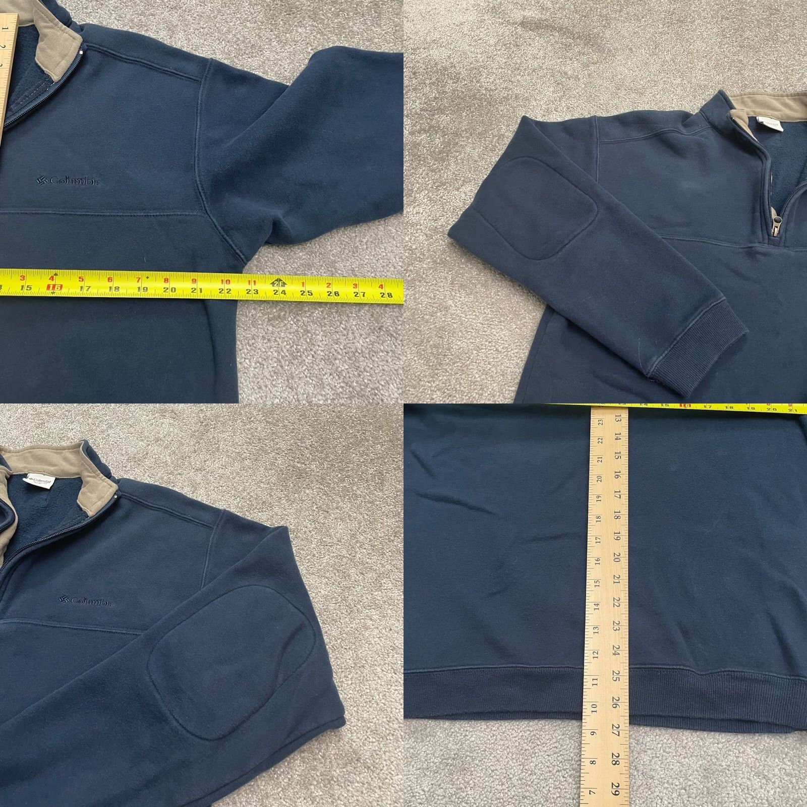 Vintage Columbia Hart Mountain Sweatshirt Men Medium Blue Fleece 1/4 Zip Pullover Casual Size US M / EU 48-50 / 2 - 8 Thumbnail