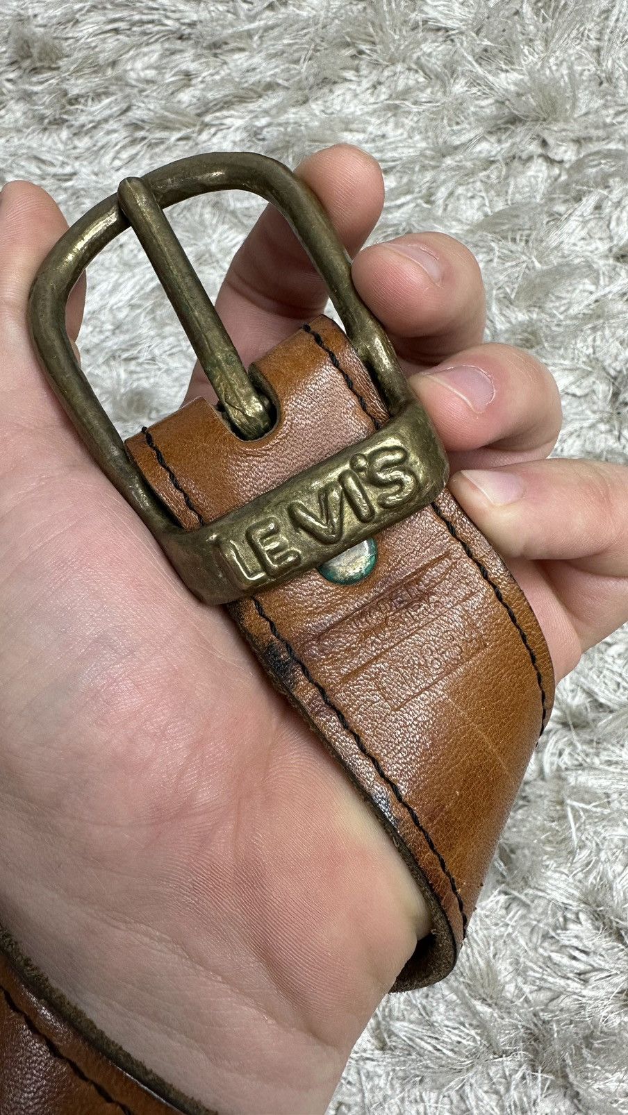 Levi's Levi’s Levis True Vintage StreetWear Rare y2k Belt Exclusive Size ONE SIZE - 2 Thumbnail