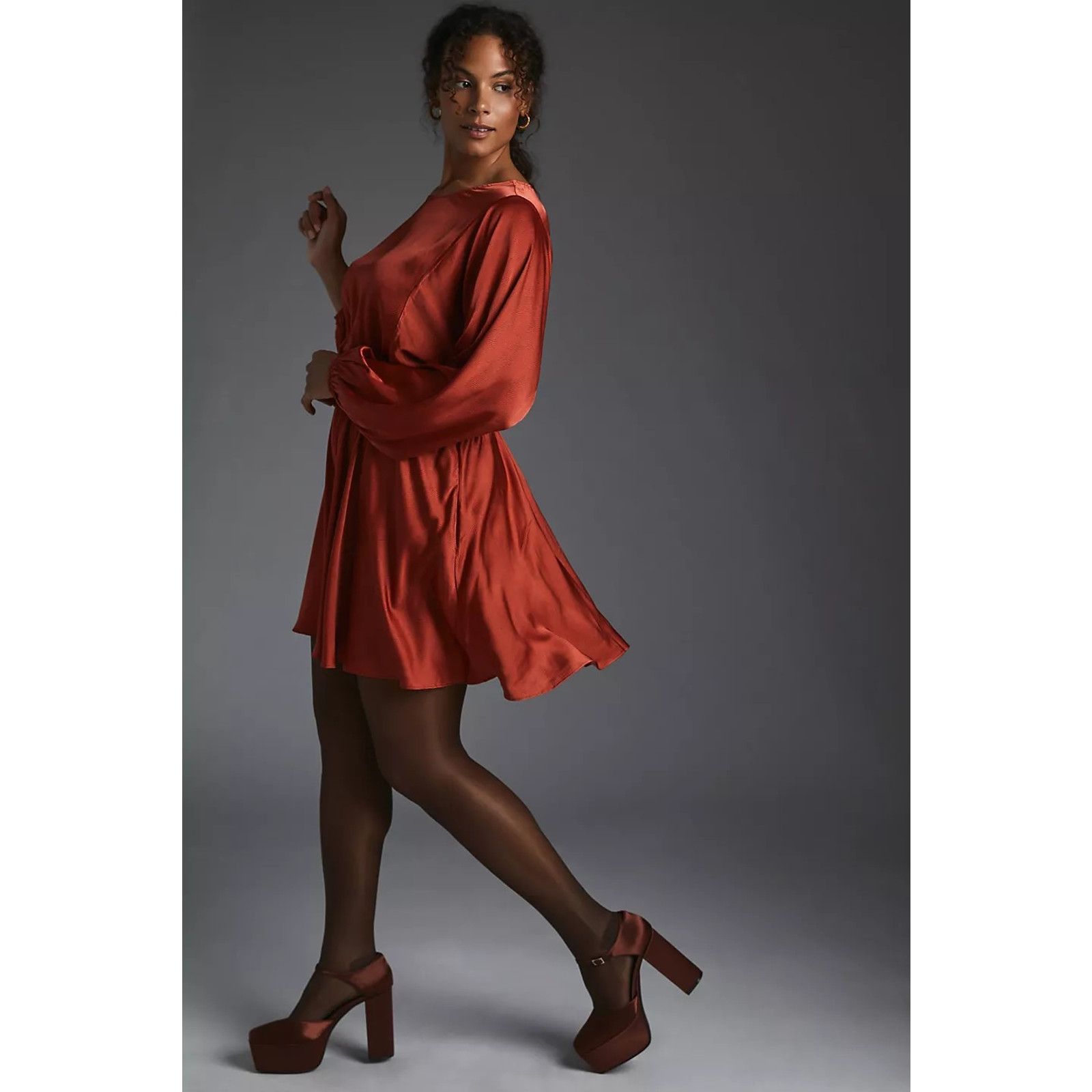 Anthropologie New Anthropologie Caballero Long-Sleeve Dress $180 SMALL Size S / US 4 / IT 40 - 6 Thumbnail