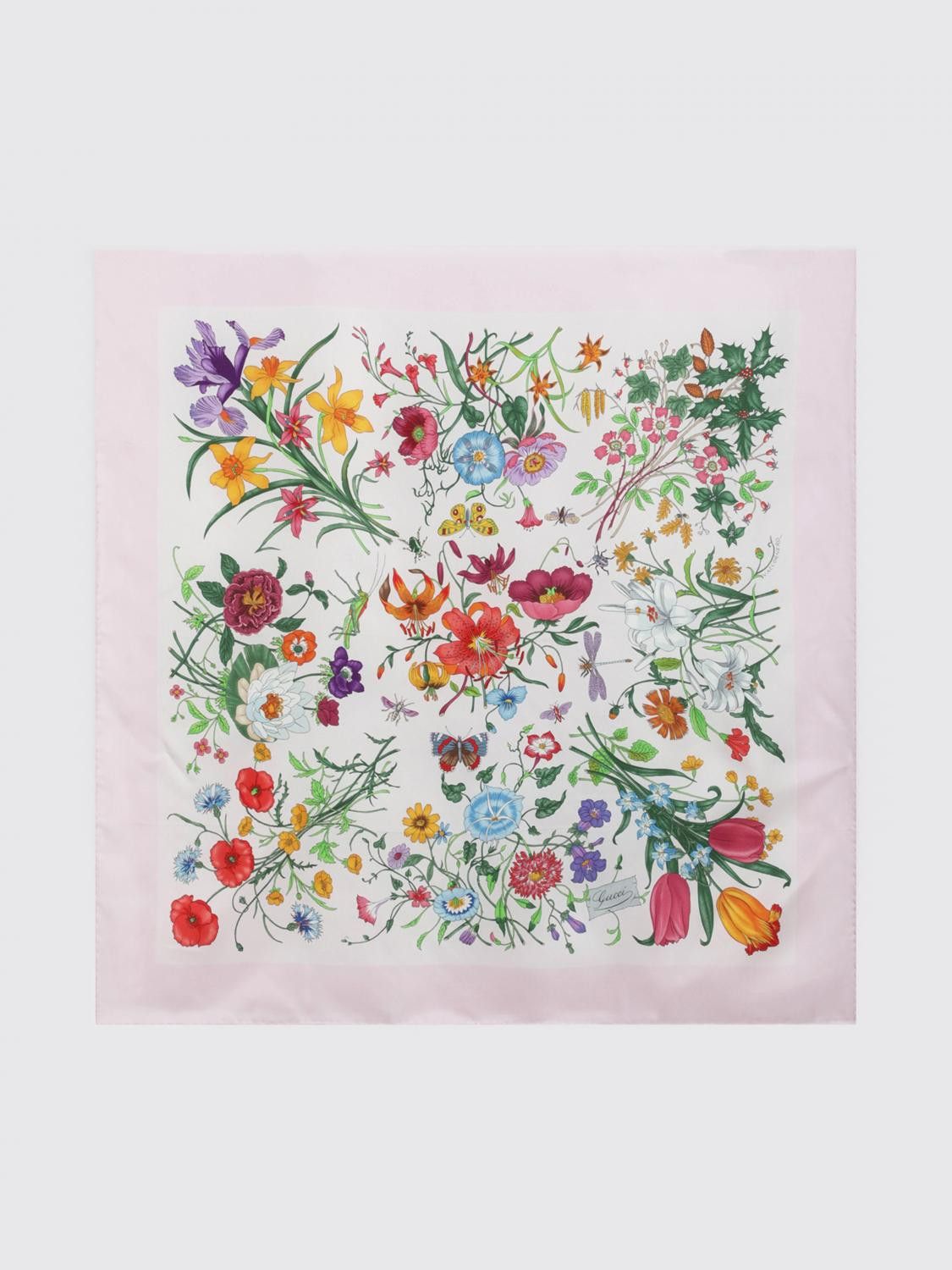 Gucci Gucci Neck Scarf Woman Pink Size ONE SIZE - 1 Thumbnail