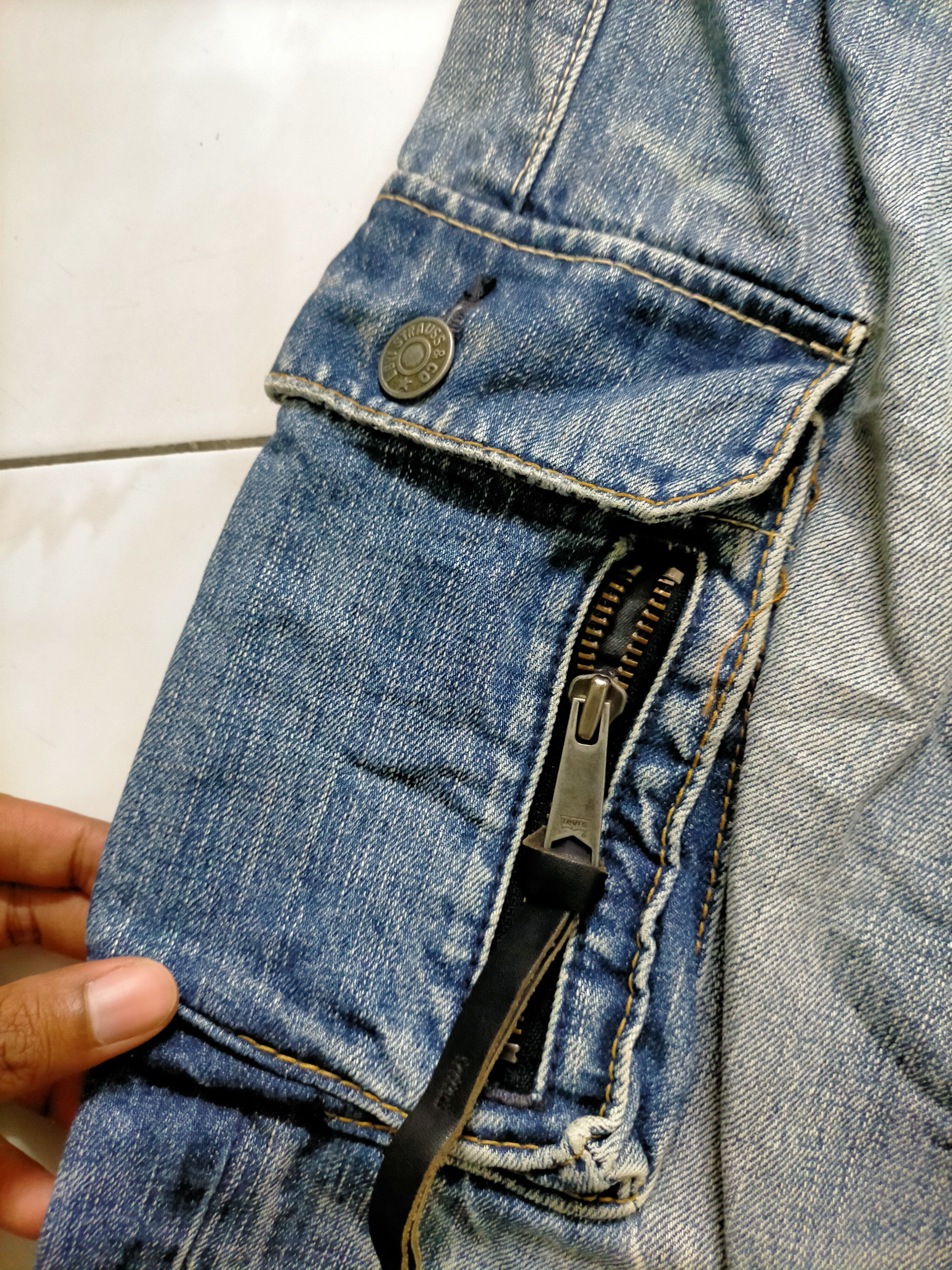 Levi's 🔥Vintage🔥 Levis 507 Rare Mudwash Ripped Flare Size US 30 / EU 46 - 5 Thumbnail