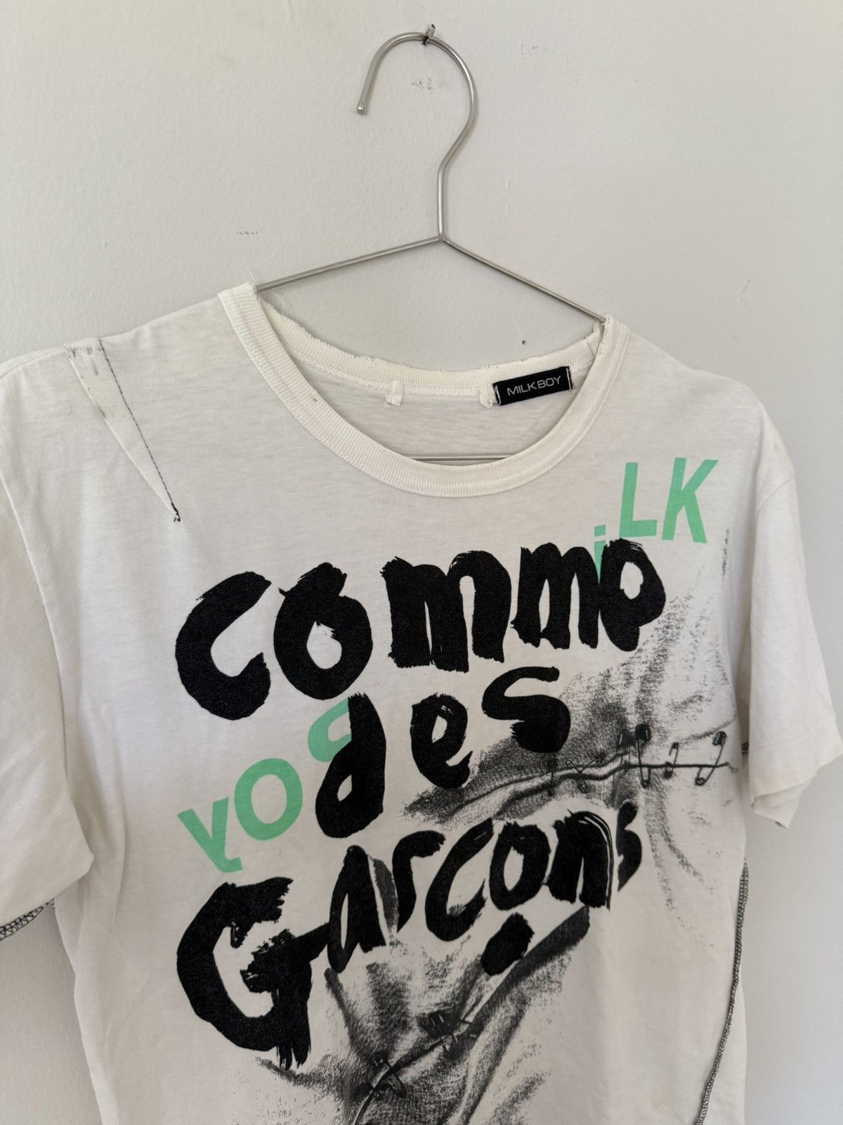 Comme des Garcons Comme Des Garçons x Milkboy Vintage tee shirt Size US S / EU 44-46 / 1 - 6 Thumbnail