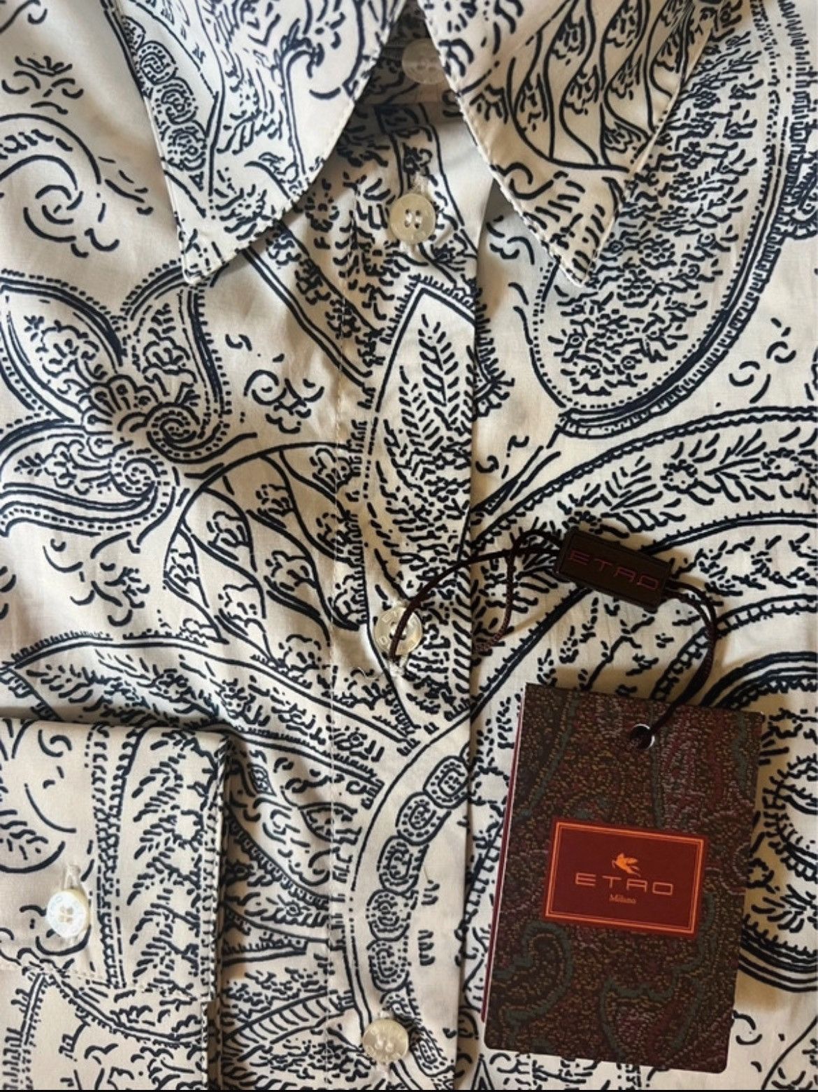 Etro ETRO cachemire print in cotton stretch Size XS / US 0-2 / IT 36-38 - 6 Thumbnail