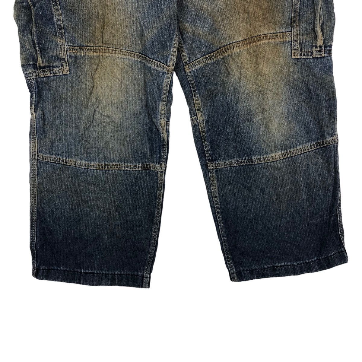 Japanese Brand 🔥HIKORY CHORE BUSH PANTS DENIM CARGO EVENRIVER JAPAN Size US 32 / EU 48 - 4 Thumbnail