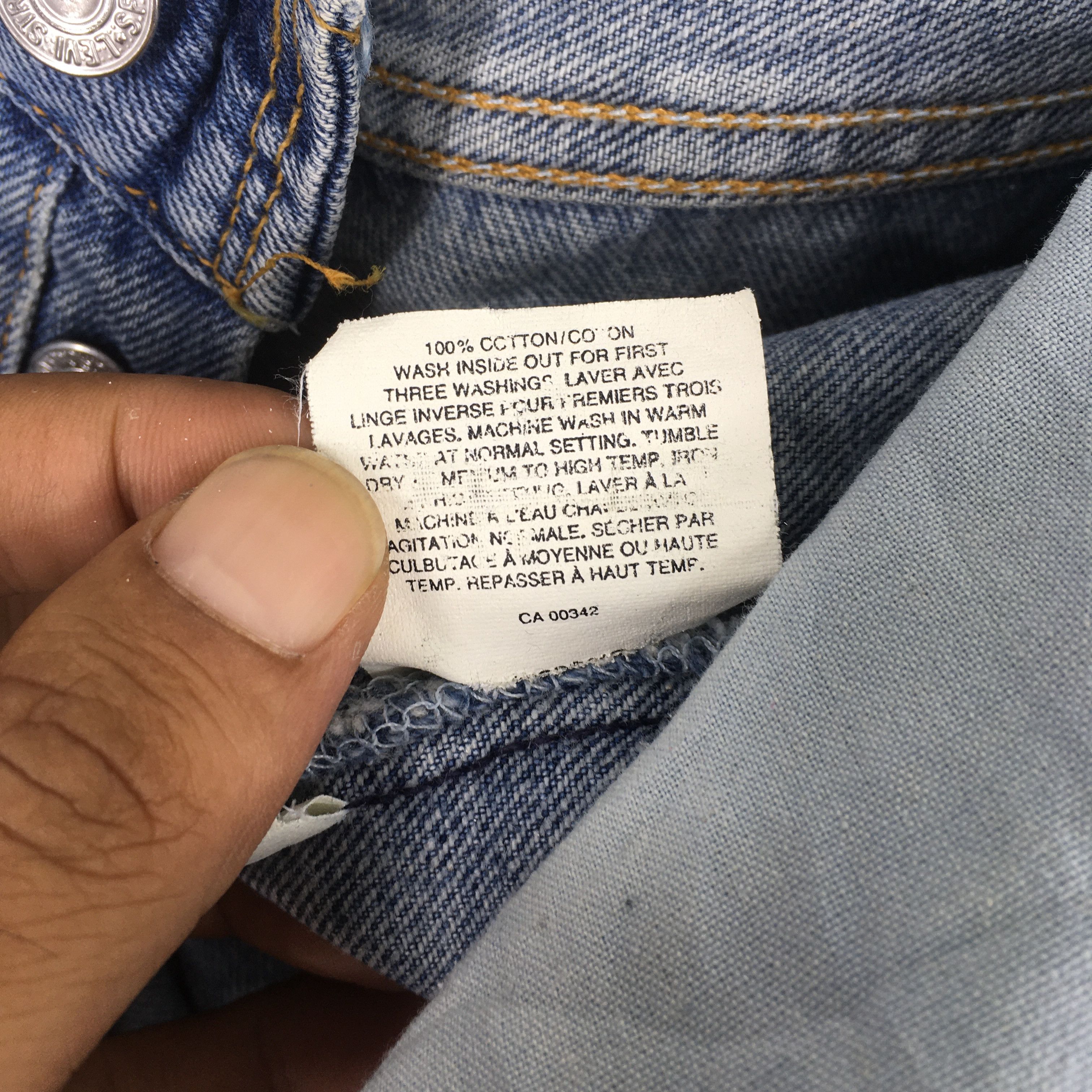 Levi's Size 32x29 Vintage 90s Levi's 501 Light Washed Jeans S969 Size US 32 / EU 48 - 14 Thumbnail