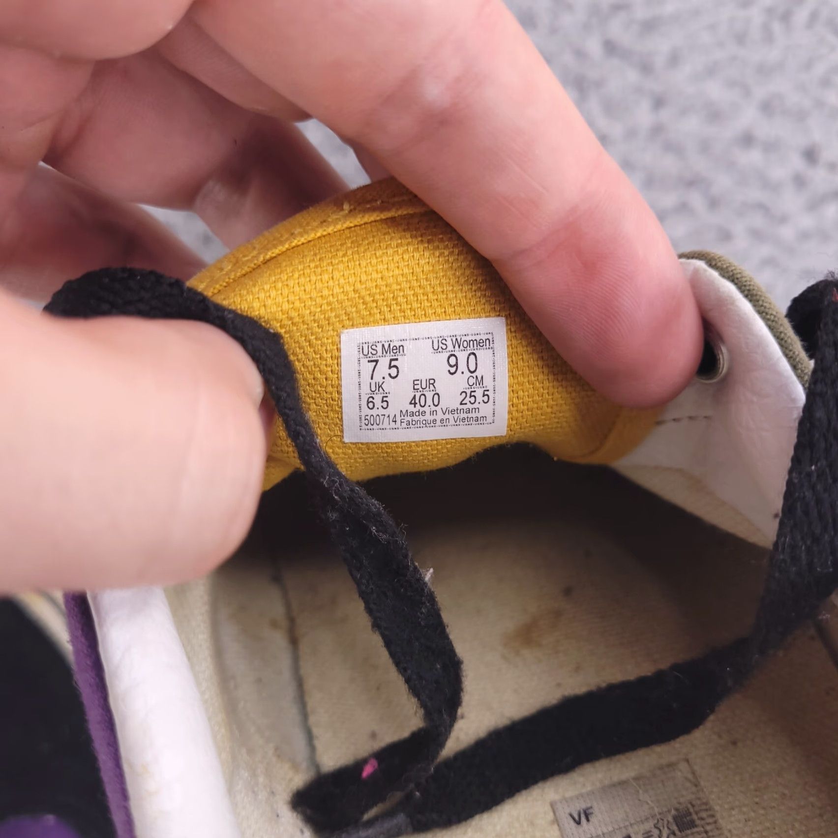 Vans Vans Shoes Mens 7.5 Womens 9 Low Top Multicolor Skate Casual SK8 500714 Size M / US 6-8 / IT 42-44 - 7 Thumbnail