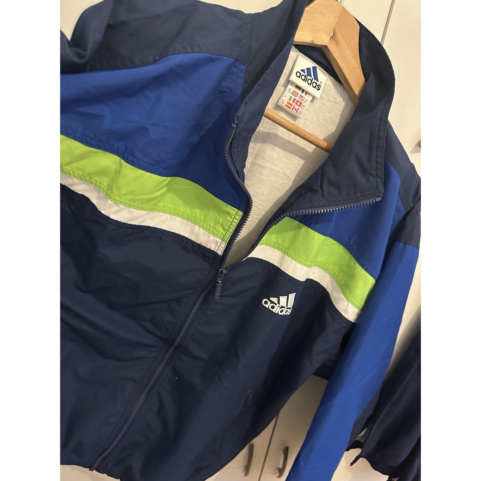 Adidas Adidas Trainingsanzug Size L Vintage Tracksuit Adidas 90s Size US L / EU 52-54 / 3 - 5 Thumbnail