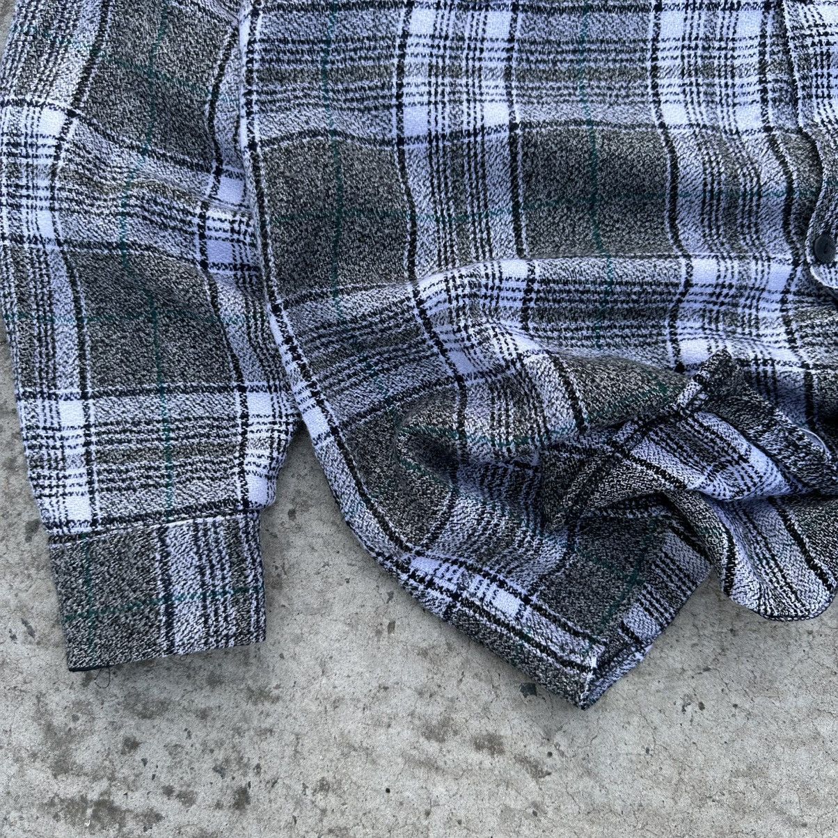 Flannel Vintage Wester Style Checked Shirt Button Up Y2K Cowboy 00s Size US XL / EU 56 / 4 - 4 Thumbnail