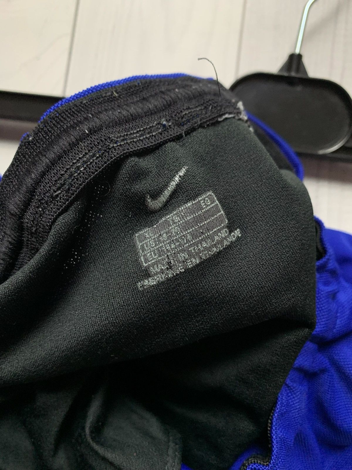 Nike × Vintage Vintage Nike Manchester United soccer shorts blue rare S Size US 30 / EU 46 - 3 Thumbnail