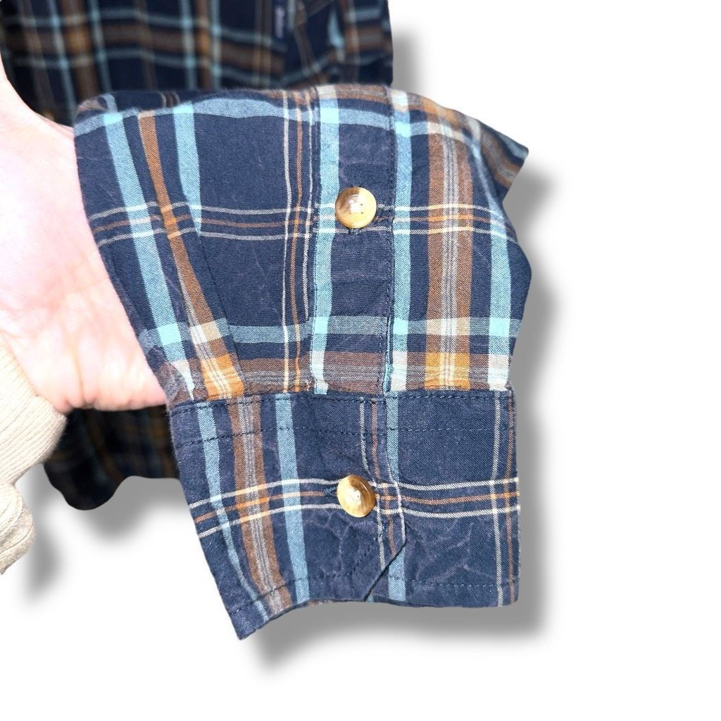 Woolrich Woolen Mills Woolrich 90s Blue Plaid Button Down Shirt Sz M Size US M / EU 48-50 / 2 - 5 Thumbnail