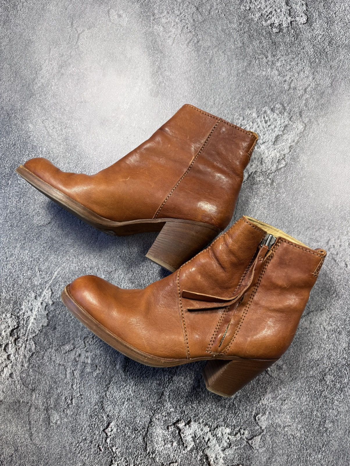 Acne Studios Acne Studios Leather Ankle Boots Size US 10 / IT 40 - 4 Thumbnail