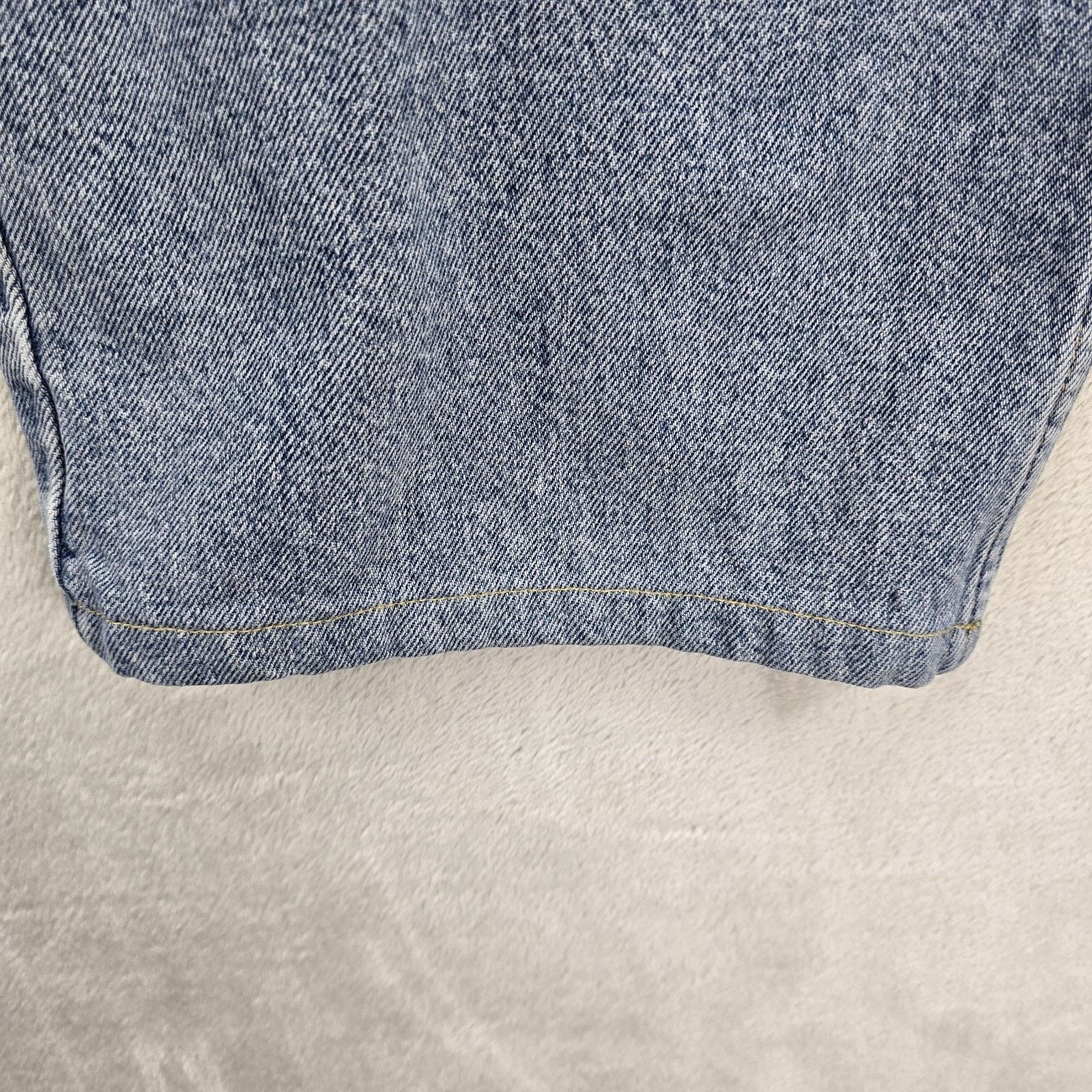 Tommy Hilfiger Vintage Tommy Hilfiger Jeans 40x24 Blue Cropped Baggy Y2K Size US 40 / EU 56 - 6 Thumbnail