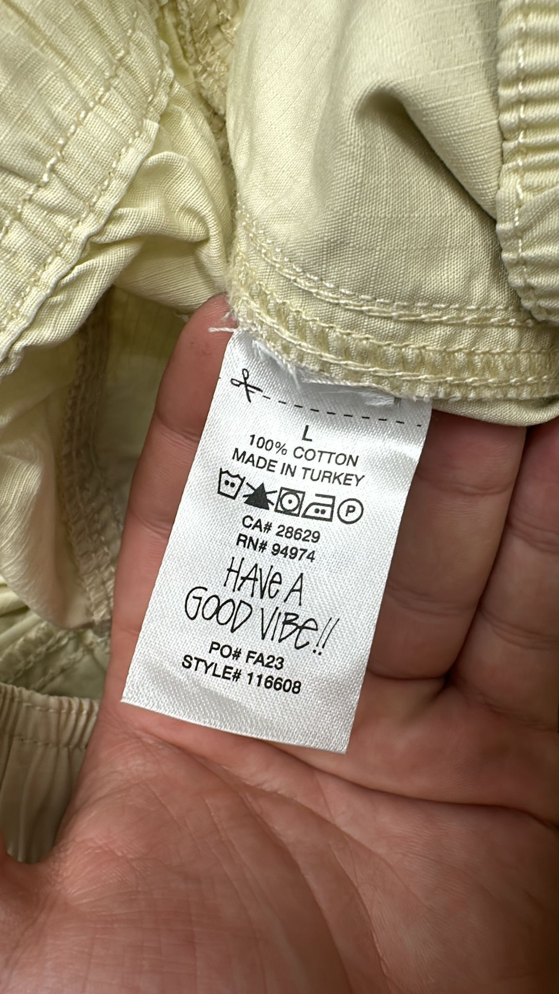 Stussy × Vintage Stussy Ripstop Cargo Beach Pant Cream Size Large Size US 34 / EU 50 - 7 Thumbnail
