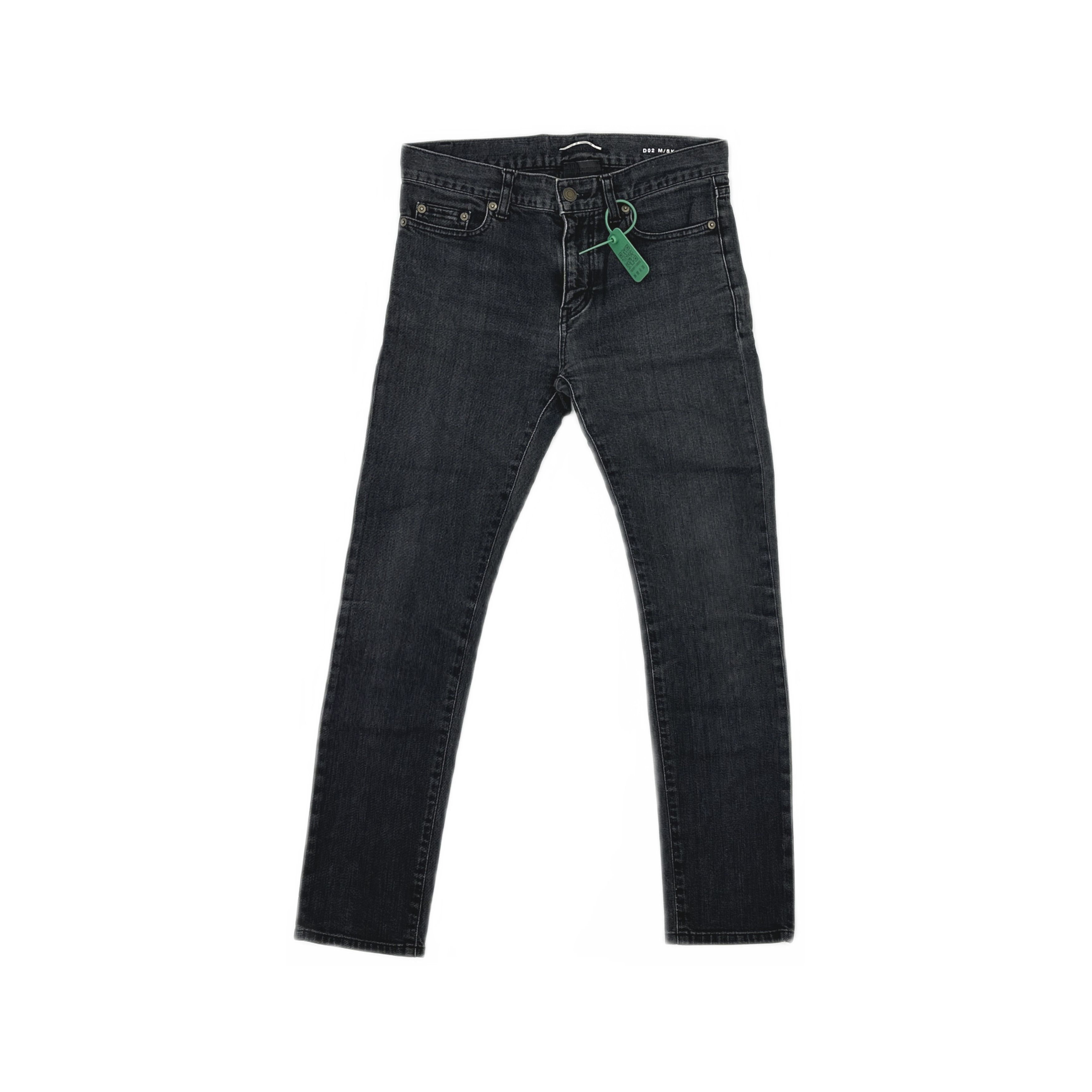 Saint Laurent Paris Saint Laurent D02 Black Denim Jeans Size 29 Size US 29 - 1 Thumbnail