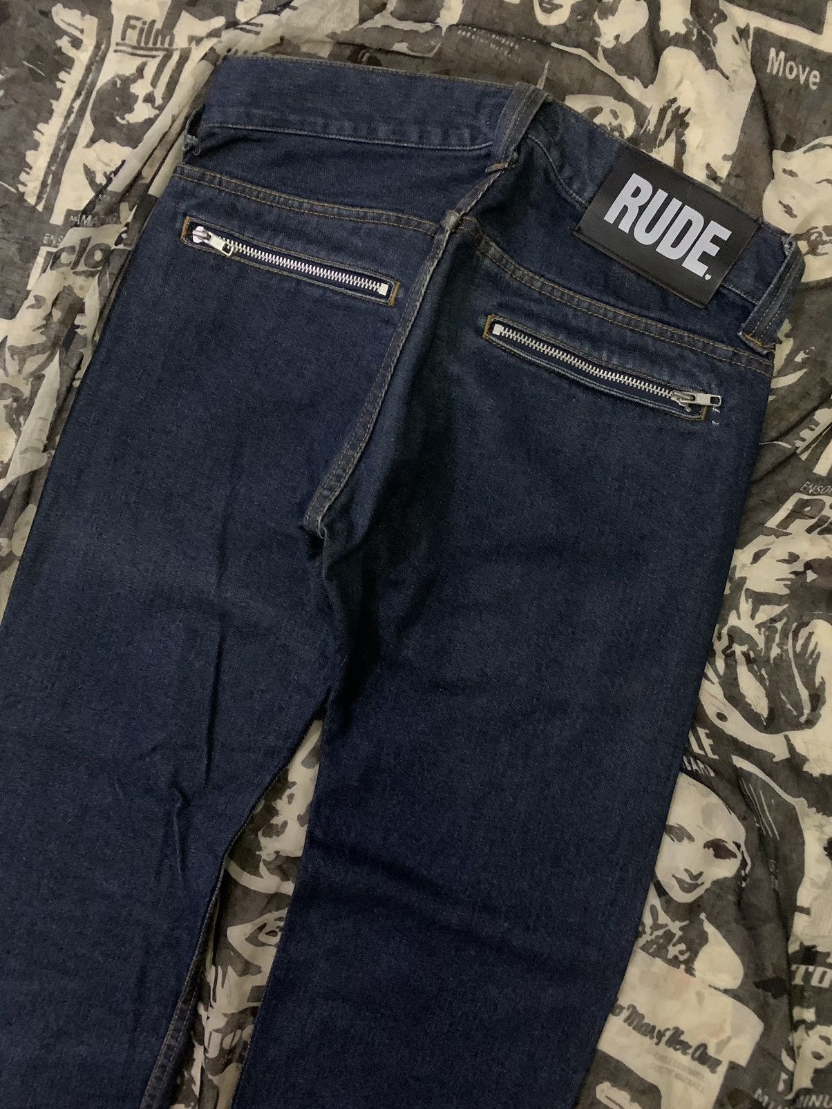 RUDE GALLERY 💥Avant Garde Rude Gallery Denim Size 31" - 4 Thumbnail