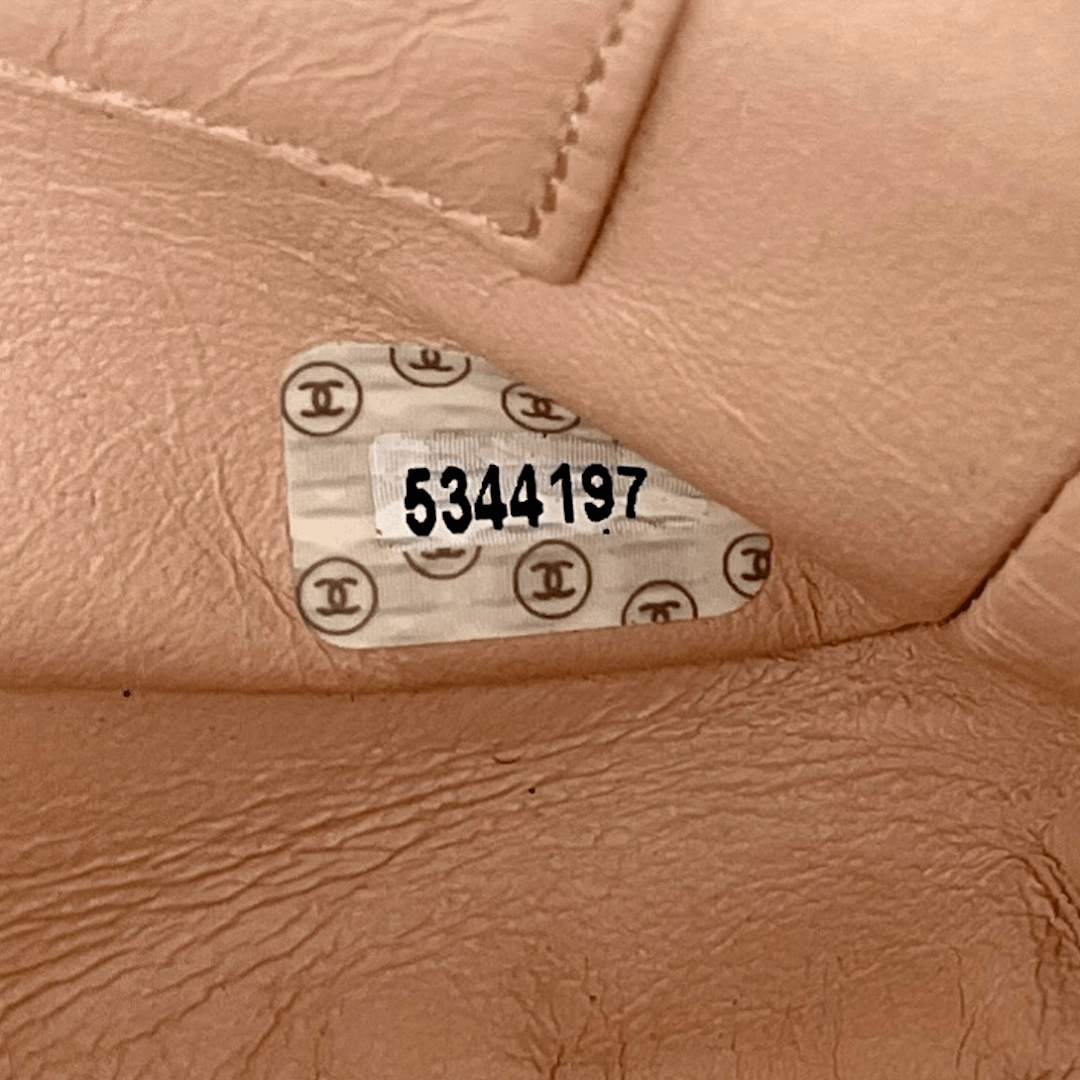 Chanel Vintage CHANEL pale pink beige lambskin chain shoulder bag Size ONE SIZE - 11 Thumbnail