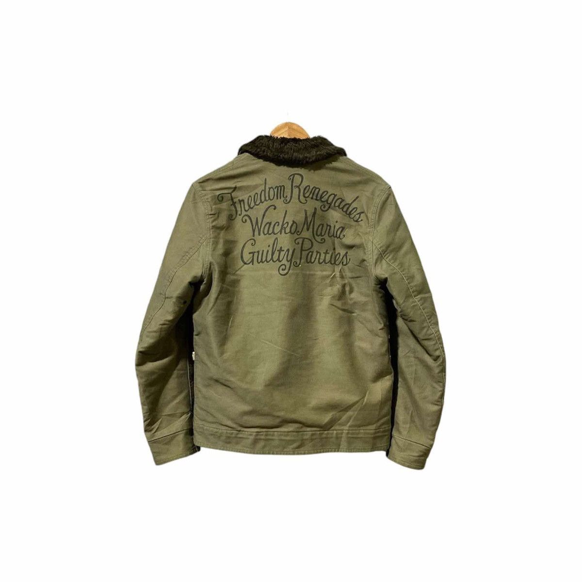 Wacko Maria 🔥Archived Fw17 Wacko Maria N-1 Deck Jacket Fur Collar Size US M / EU 48-50 / 2 - 2 Thumbnail