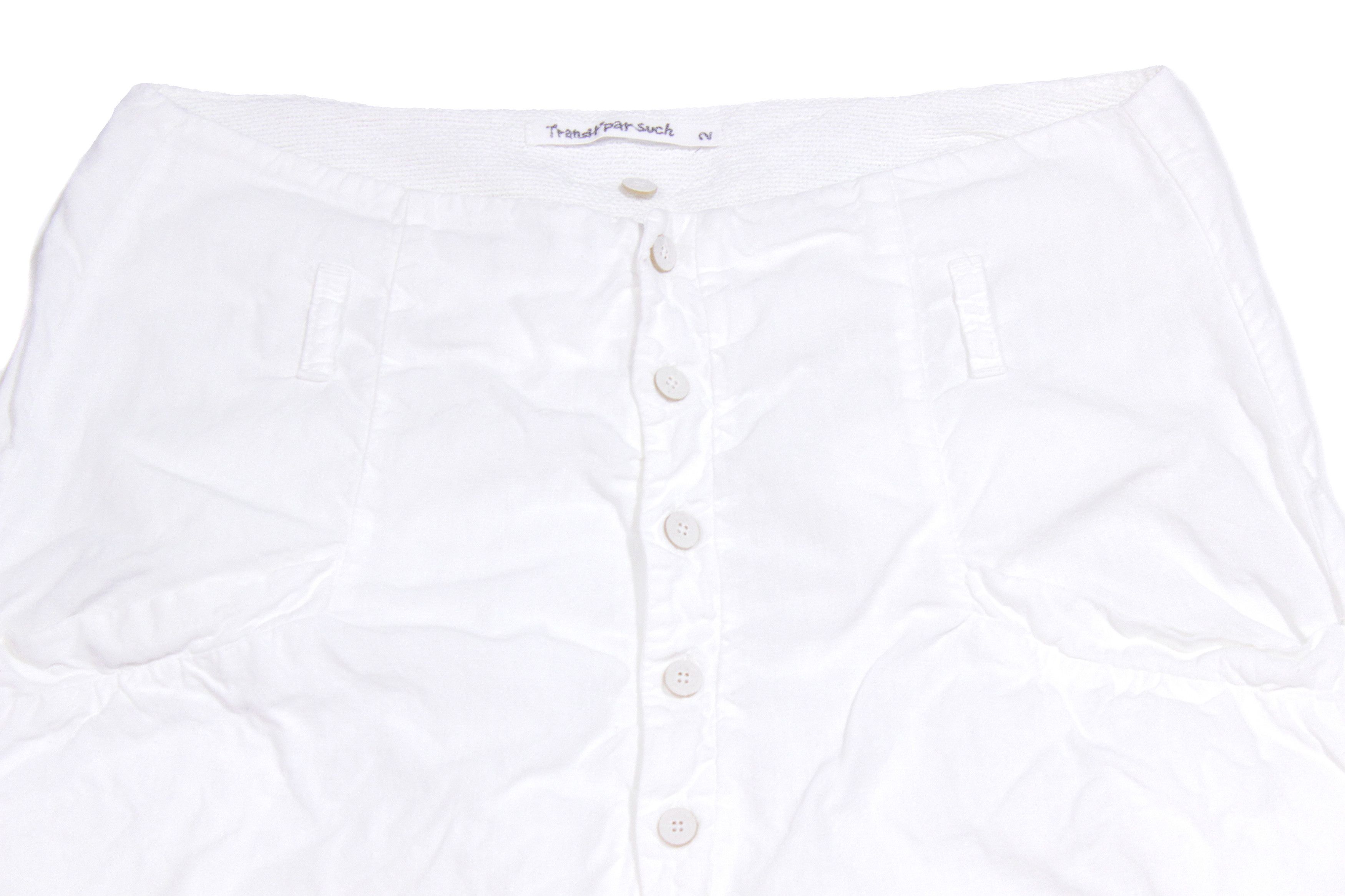 Transit Transit Par Such Avant Garde Parachute Linen Pants Size 26" / US 2 / IT 38 - 4 Thumbnail