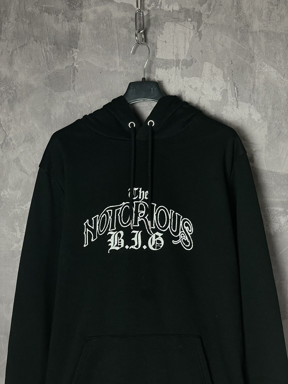 Band Tees × Rap Tees × Vintage The Notorious B.I.G. Spell out Hoodie Size US L / EU 52-54 / 3 - 5 Thumbnail