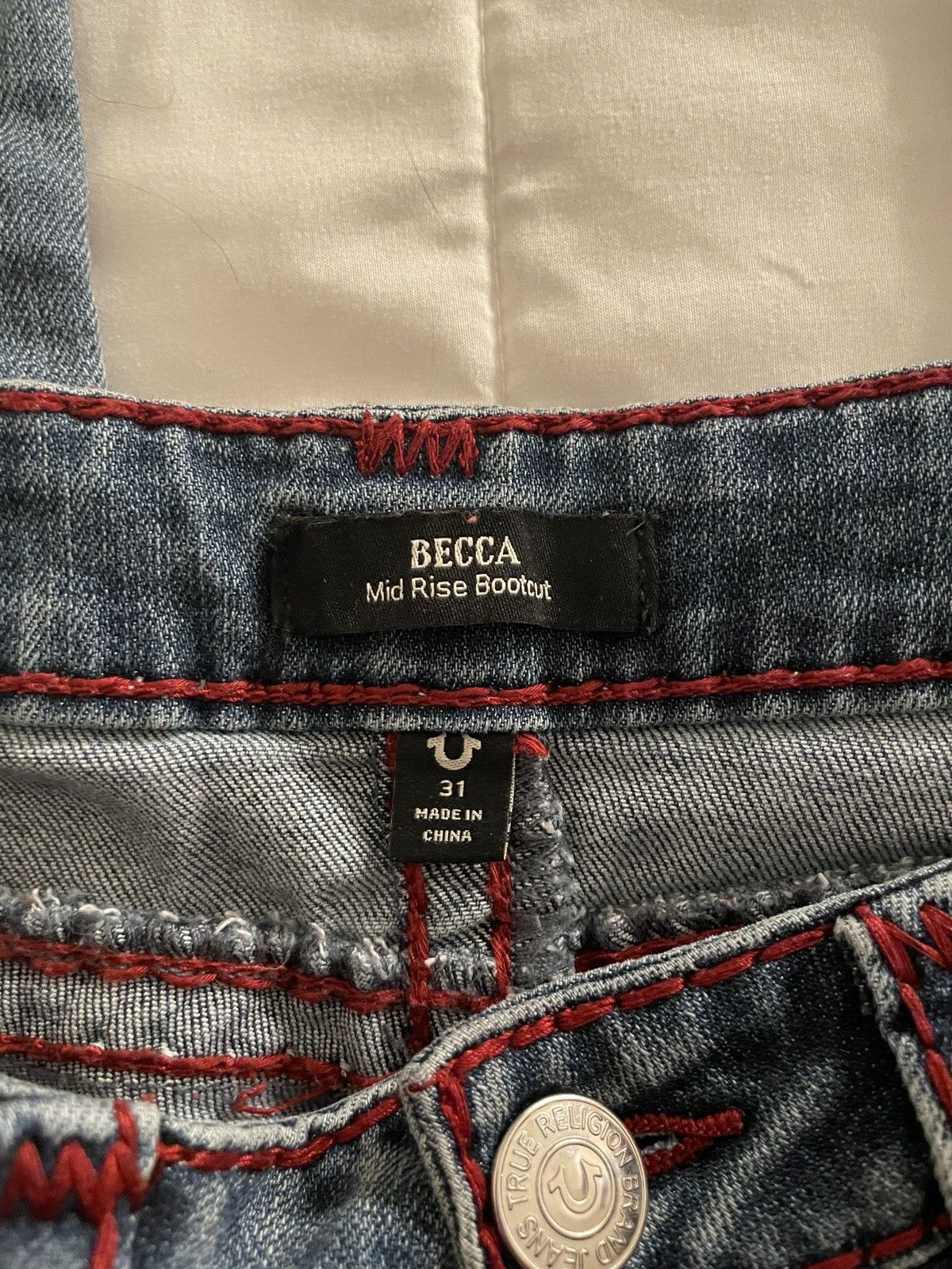 True Religion True Religion Bootcut Jeans Size 31" - 2 Thumbnail