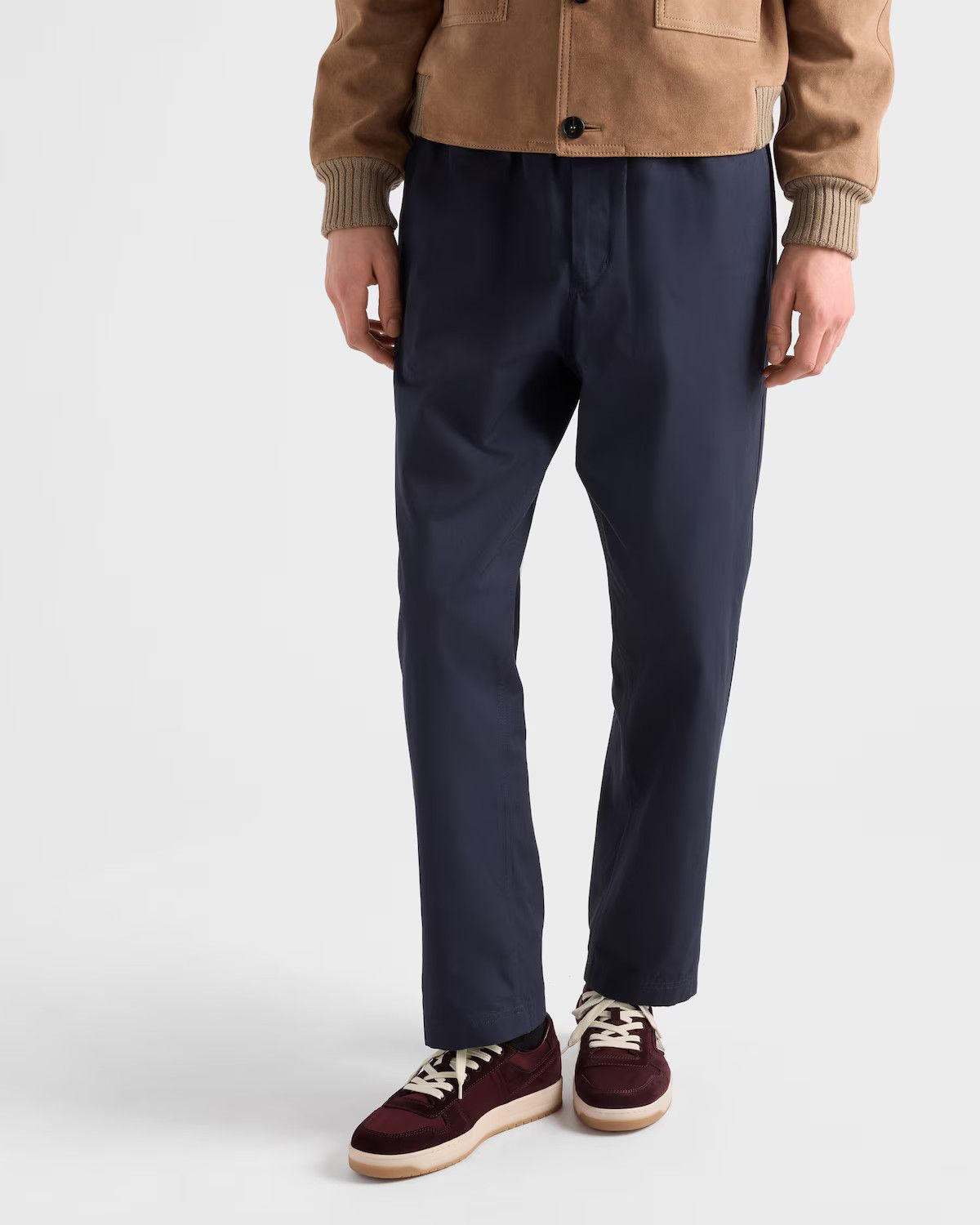 Prada o1w1db10426 Downtown Re-Nylon And Suede Sneakers Multicolor Size US 8 / EU 41 - 3 Thumbnail