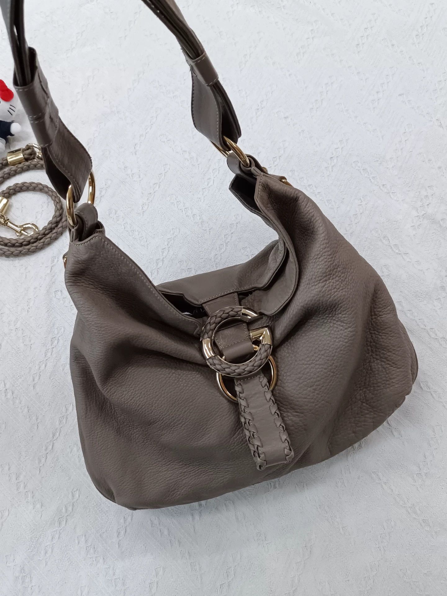 Gucci Gucci Vintage Armpit Bag w/ Strap (Size 41x35-52) Size ONE SIZE - 1 Thumbnail