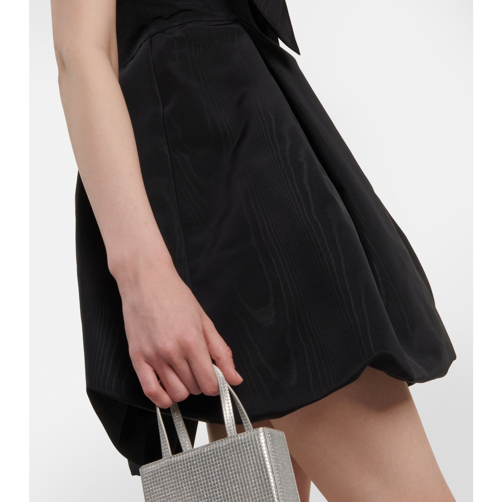 LoveShackFancy LoveShackFancy Kerrigan Bow Top Strapless Minidress black 12 Size XL / US 12-14 / IT 48-50 - 11 Thumbnail