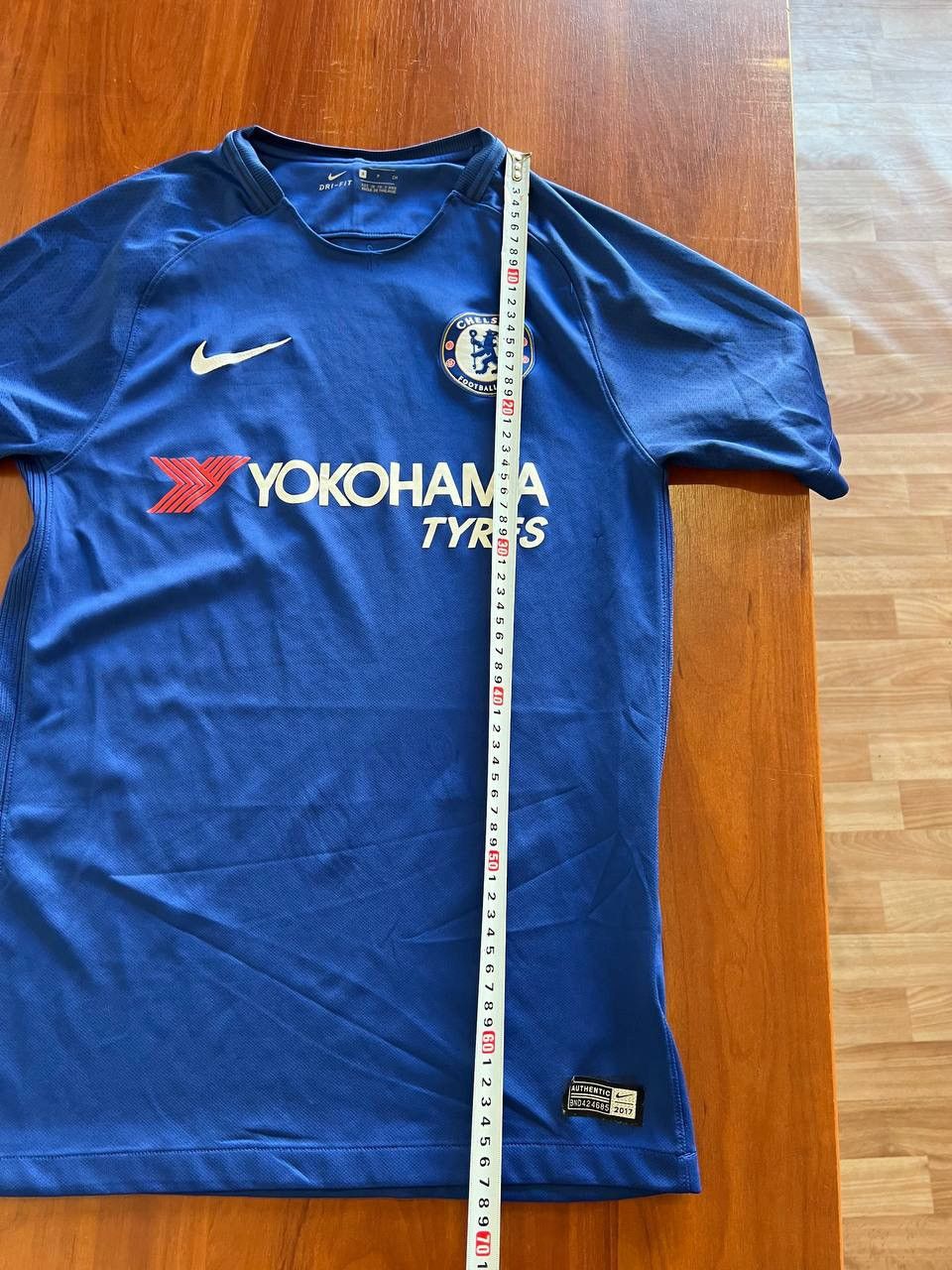 Nike 2017/18 CHELSEA FC HOME SOCCER JERSEY FOOTBALL SHIRT SIZE S Size US S / EU 44-46 / 1 - 17 Thumbnail