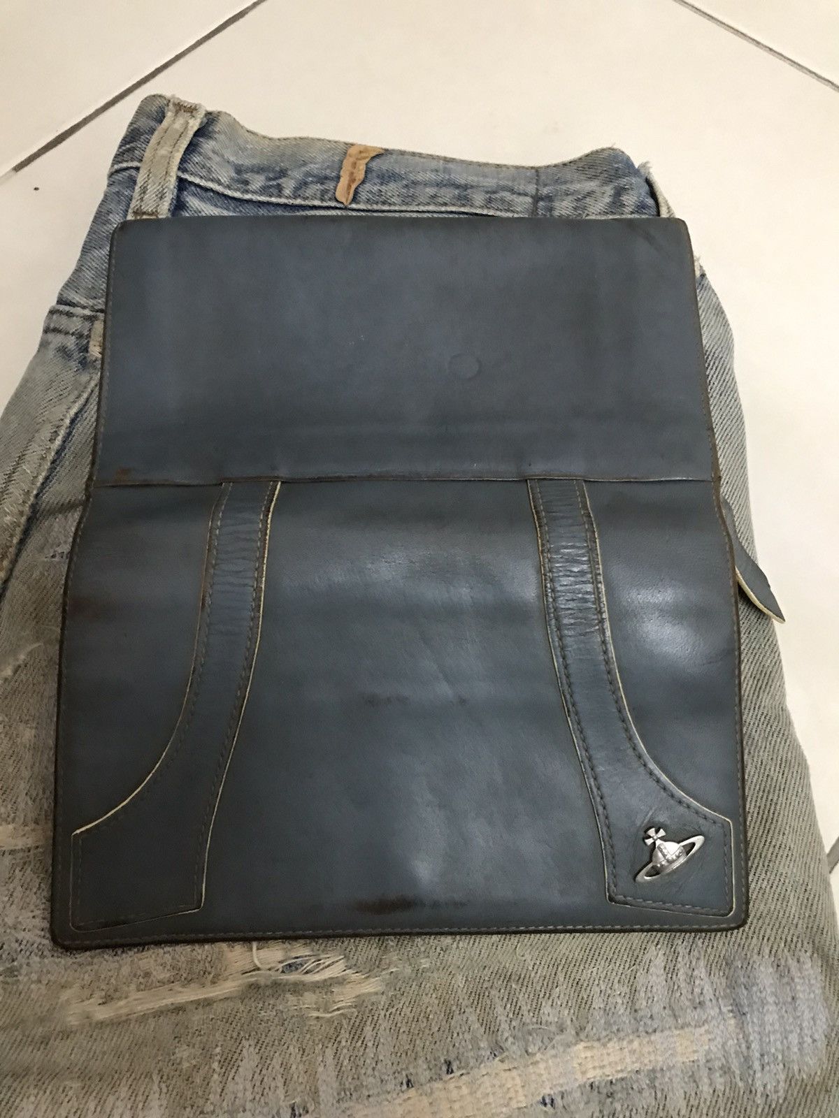 Vintage Vivienne Westwood Leather Wallet Size ONE SIZE - 3 Thumbnail