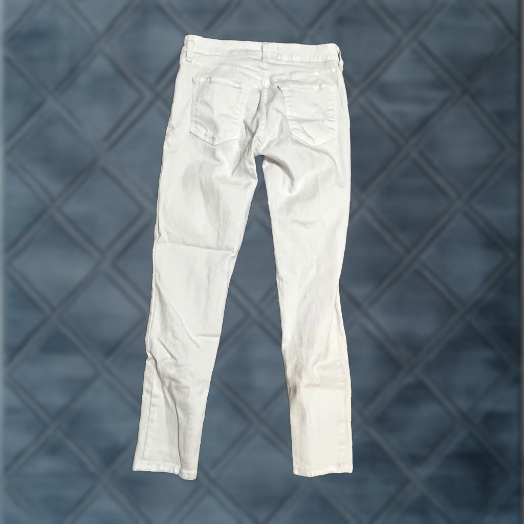 Vintage VINTAGE Derek Lam 10 Crosby Women’s Jeans Ankle Skinny 26 White Cotton Blend Denim 2010s Womens Size 26" / US 2 / IT 38 - 1 Thumbnail