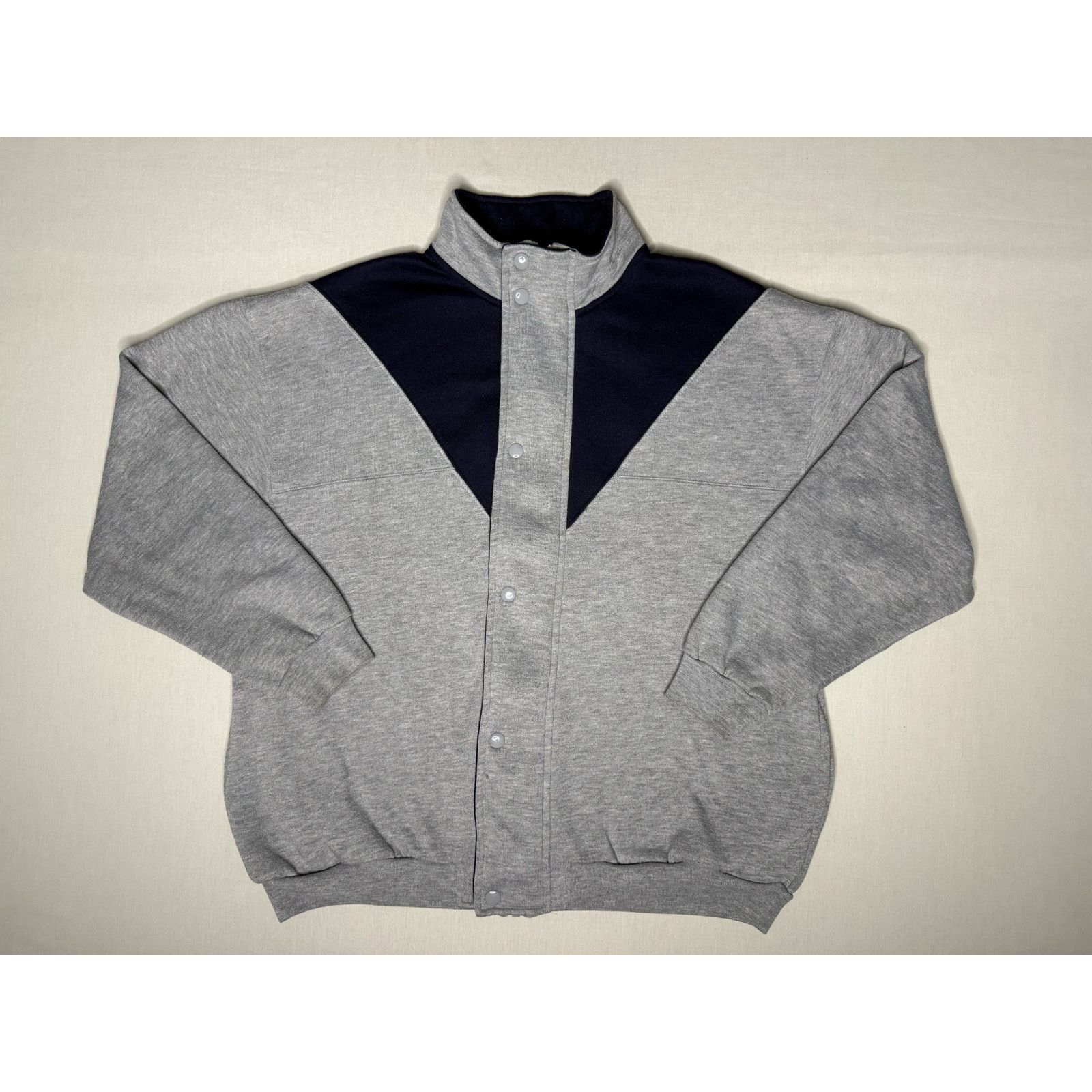 Vintage Vintage Claybrooke Sport Full Zip Snap Up Sweatshirt Large Size US L / EU 52-54 / 3 - 1 Thumbnail