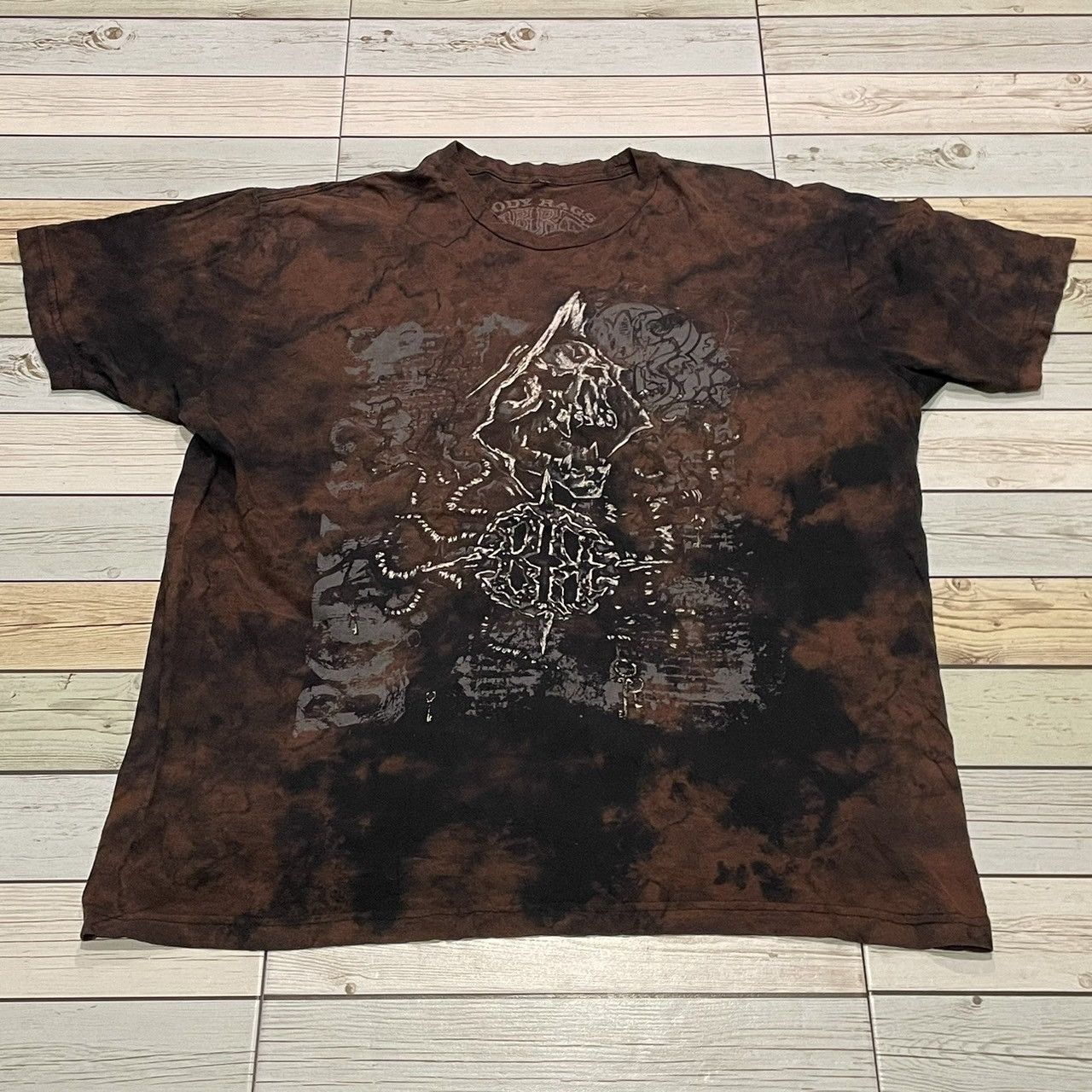 Affliction × Ed Hardy × Tapout Rare Wings Cross Tee Y2K Affliction Style Size US XL / EU 56 / 4 - 1 Thumbnail