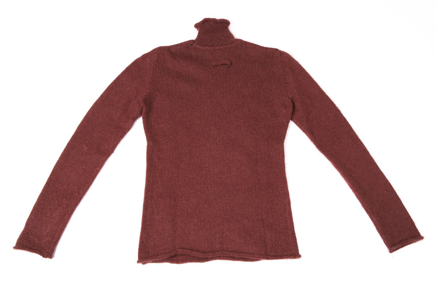 Jean Paul Gaultier Wool Blend Turtleneck Knit Sweater in Brick Size 48 Size US M / EU 48-50 / 2 - 8 Thumbnail