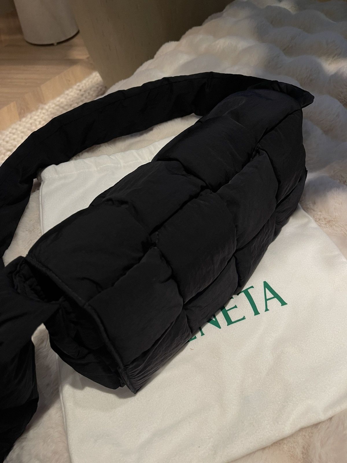 Bottega Veneta Bottega Veneta padded tech cassette bag black Size ONE SIZE - 5 Thumbnail