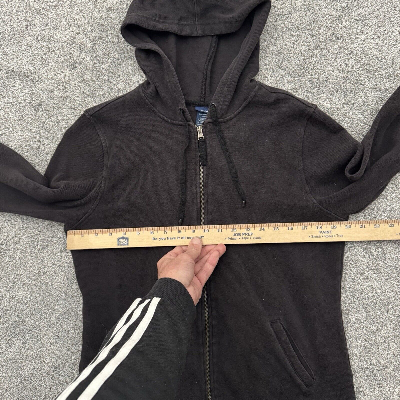 Basic Editions Basic Editions Hoodie Large Grunge Streetwear Y2K Vintage Size US L / EU 52-54 / 3 - 6 Thumbnail