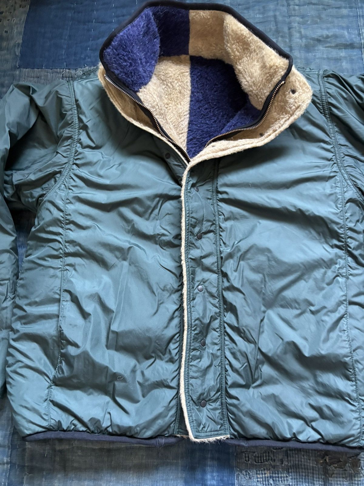 Kapital Kountry Kapital reversible fleece jacket Size US L / EU 52-54 / 3 - 12 Thumbnail