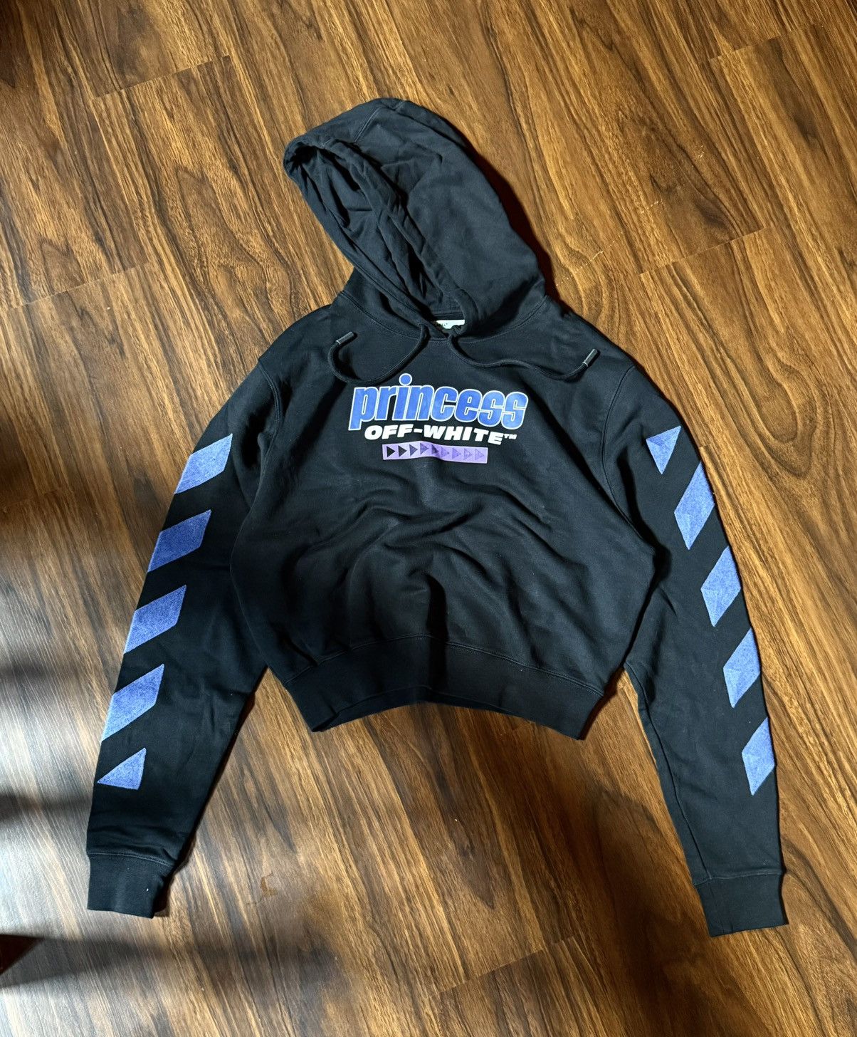 Off-White RAREST OFF-WHITE PRINCESS DIAGONALS HOODIE Size M / US 6-8 / IT 42-44 - 13 Thumbnail