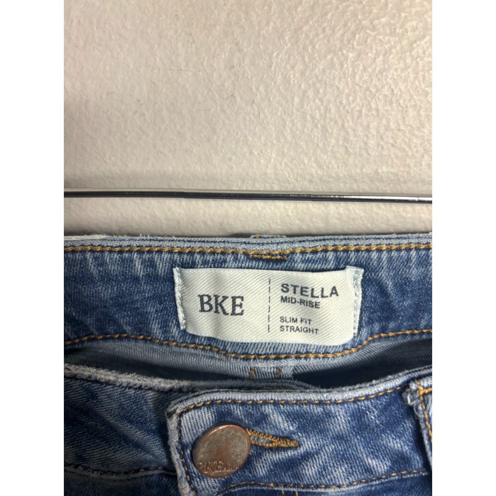 Vintage Buckle BKE Stella Jeans Bootcut Blue Size 32 Regular Women’s Denim 5-Pocket Stretch Size 24" / US 00 / IT 34 - 5 Thumbnail