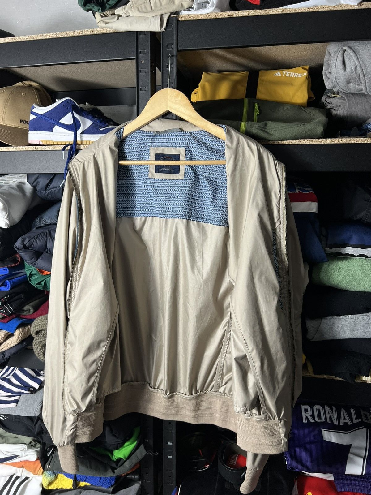 Paul & Shark Paul & Shark Yachting Bomber Beige Jacket – Size XL Rare Size US XL / EU 56 / 4 - 11 Thumbnail