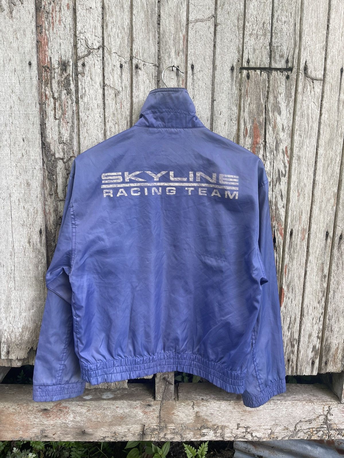 Japanese Brand × Vintage Vintage Skyline Racing Team Nylon Jacket (1990s) Size US M / EU 48-50 / 2 - 7 Thumbnail