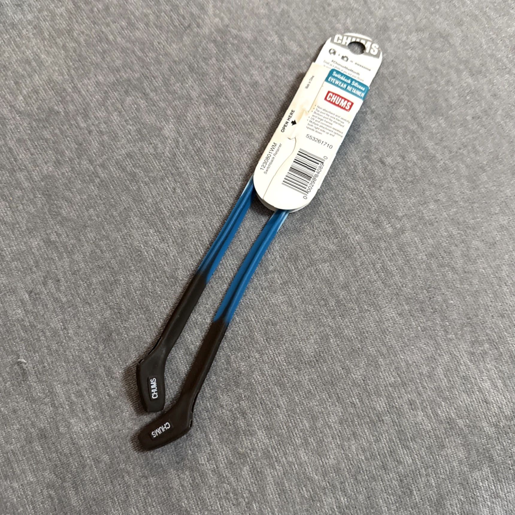 Chums **Chums Switchback Eyewear Retainer, Black Silicone NWT** User: **Chums Switchback Eyewear Retainer, Black Silicone NWT** Size ONE SIZE - 4 Thumbnail