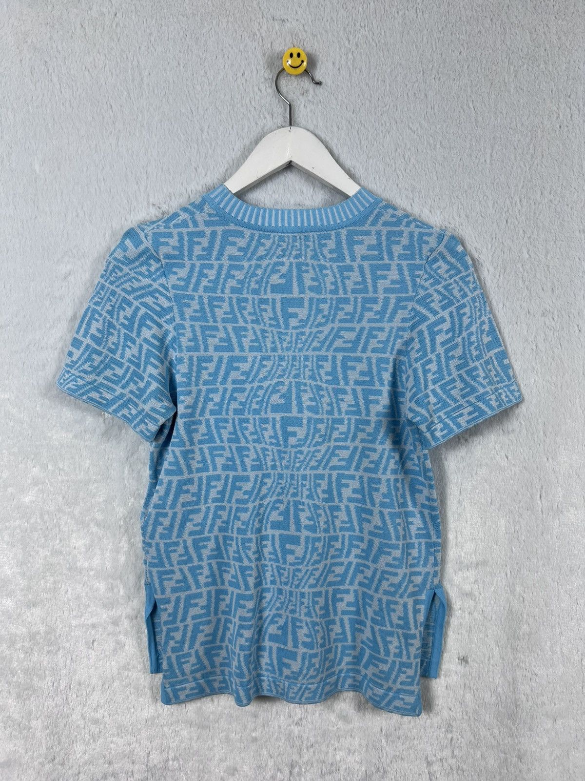 Fendi Fendi FF Vertigo Blue Knit Size M / US 6-8 / IT 42-44 - 4 Thumbnail