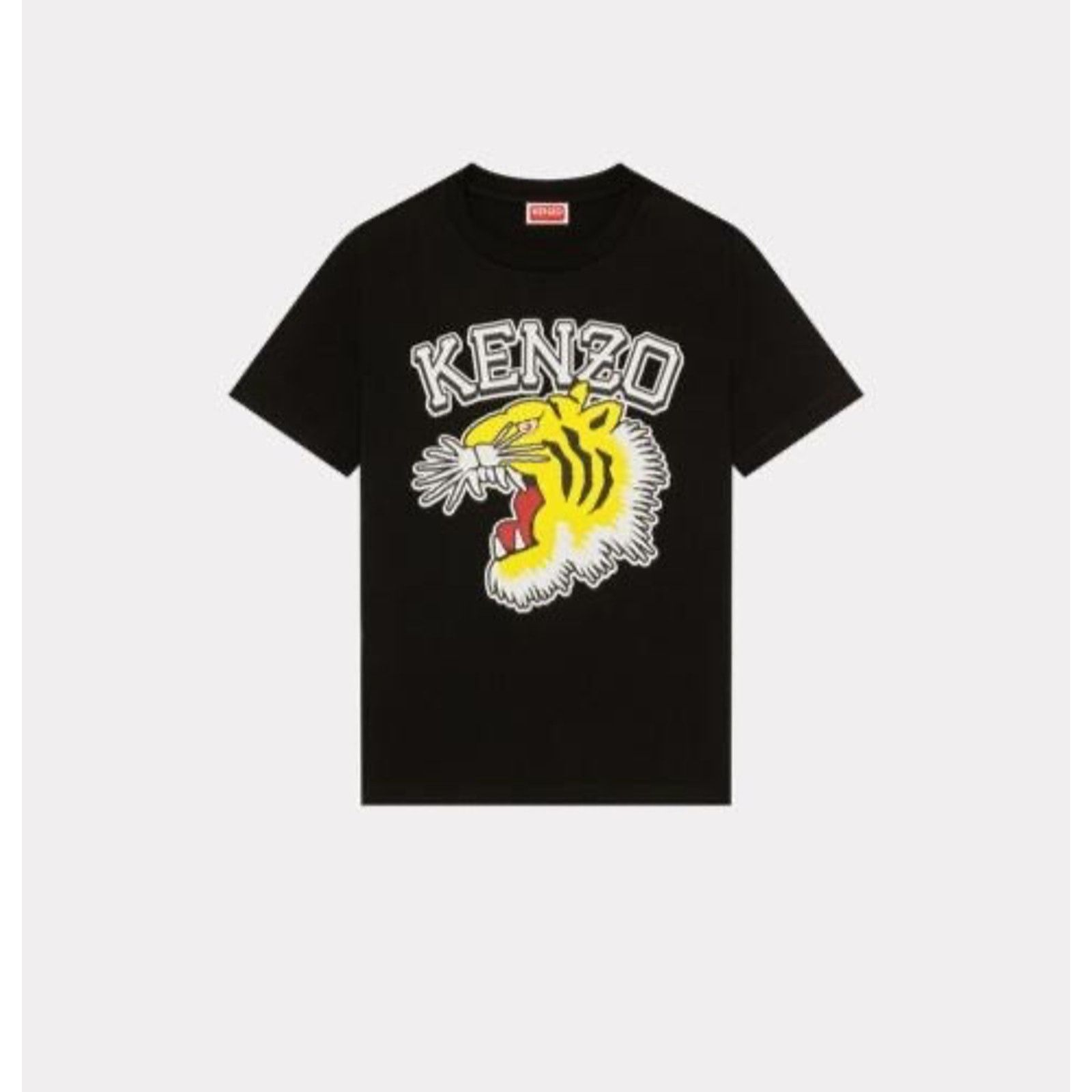 Kenzo Paris Varsity Jungle Crewneck oversized T-Shirt in black Size US S / EU 44-46 / 1 - 3 Thumbnail