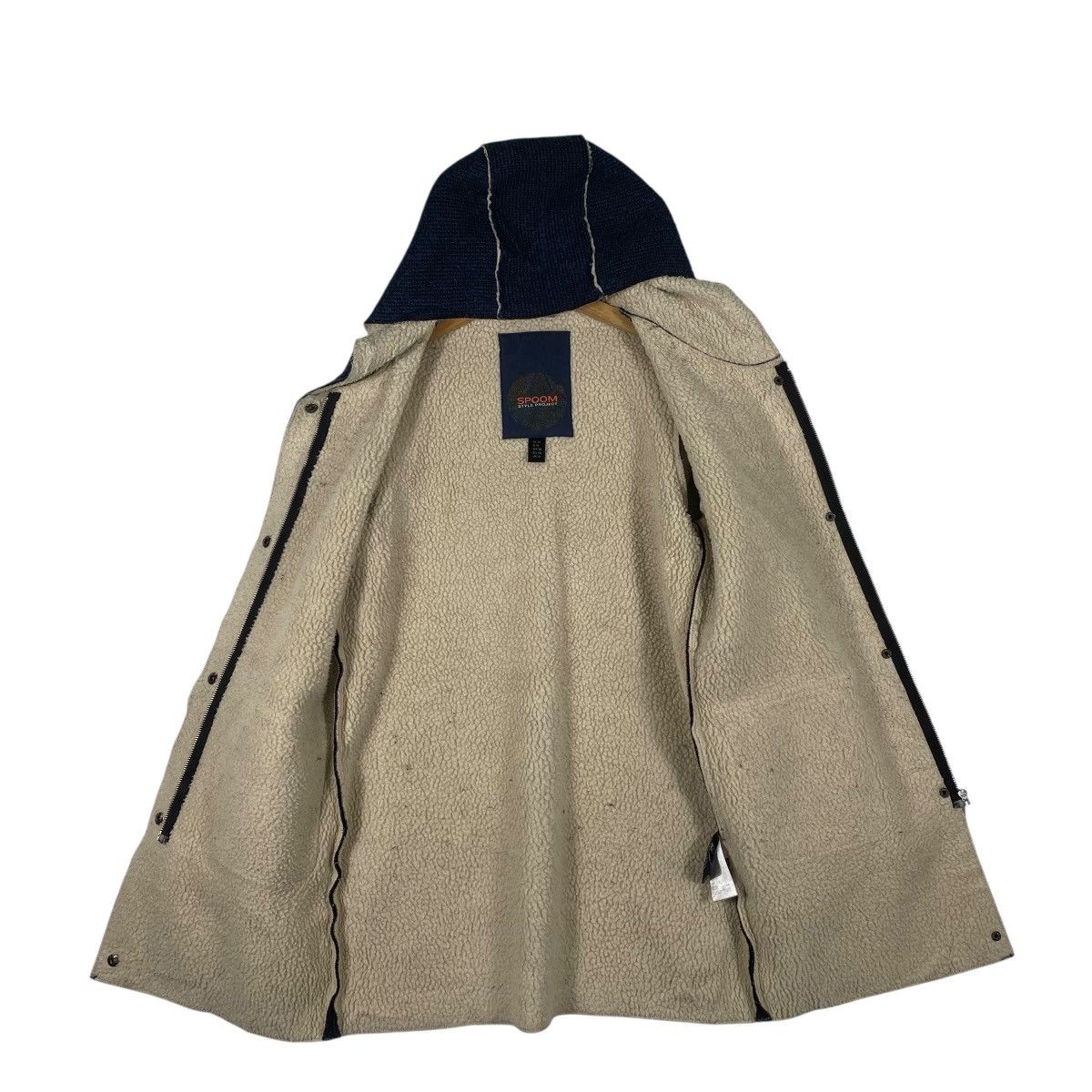 Japanese Brand Spoom Style Project Hoodie Button Jacket Size XS / US 0-2 / IT 36-38 - 6 Thumbnail
