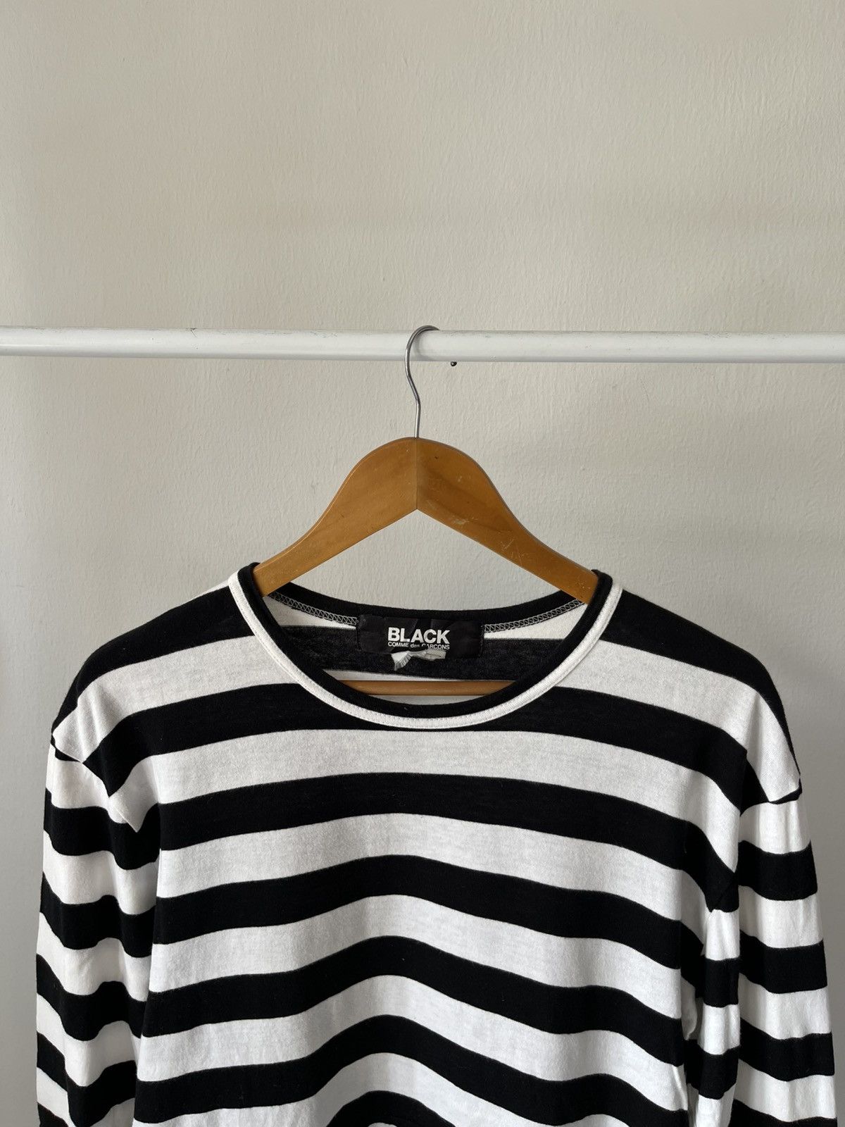 Comme des Garcons × Comme des Garcons Black × Comme des Garcons Homme Plus 2010 Comme Des Garçons Black Stripe long sleeve Size US M / EU 48-50 / 2 - 3 Thumbnail