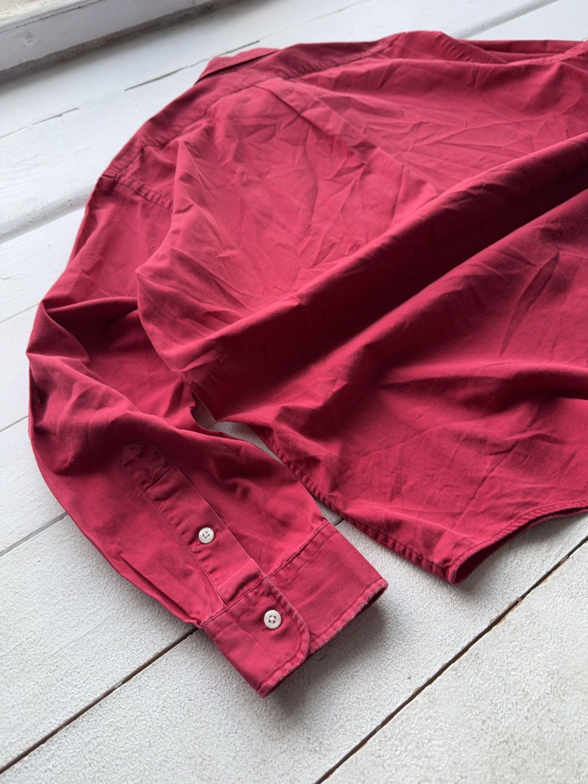 Polo Ralph Lauren Vintage Ralph Lauren faded Red Cotton Button-Down Shirt XL Size US XL / EU 56 / 4 - 9 Thumbnail