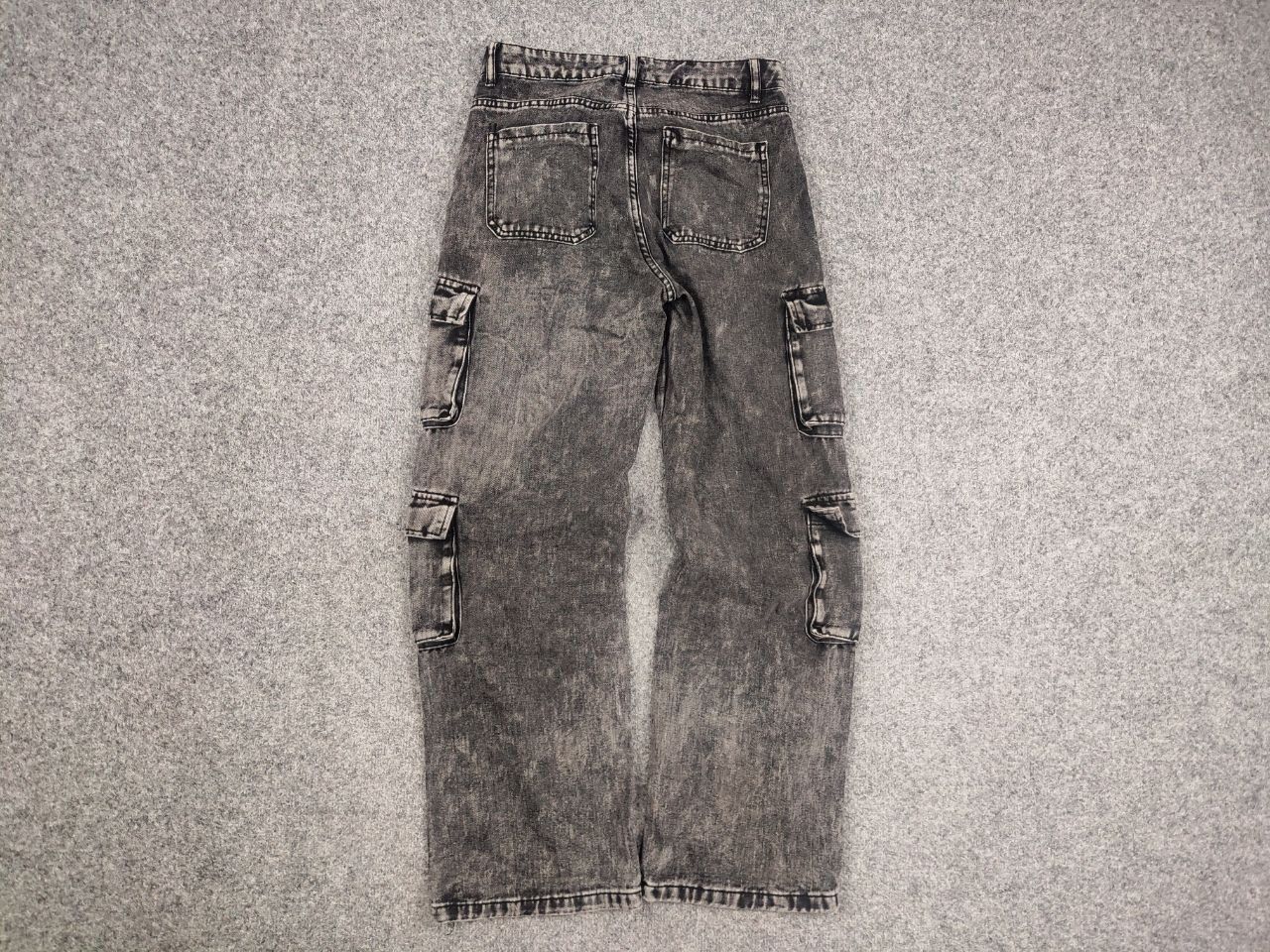 If Six Was Nine Baggy Faded Cargo If Six Was Nine Style Parachute Y2K Pants Size US 31 - 8 Thumbnail