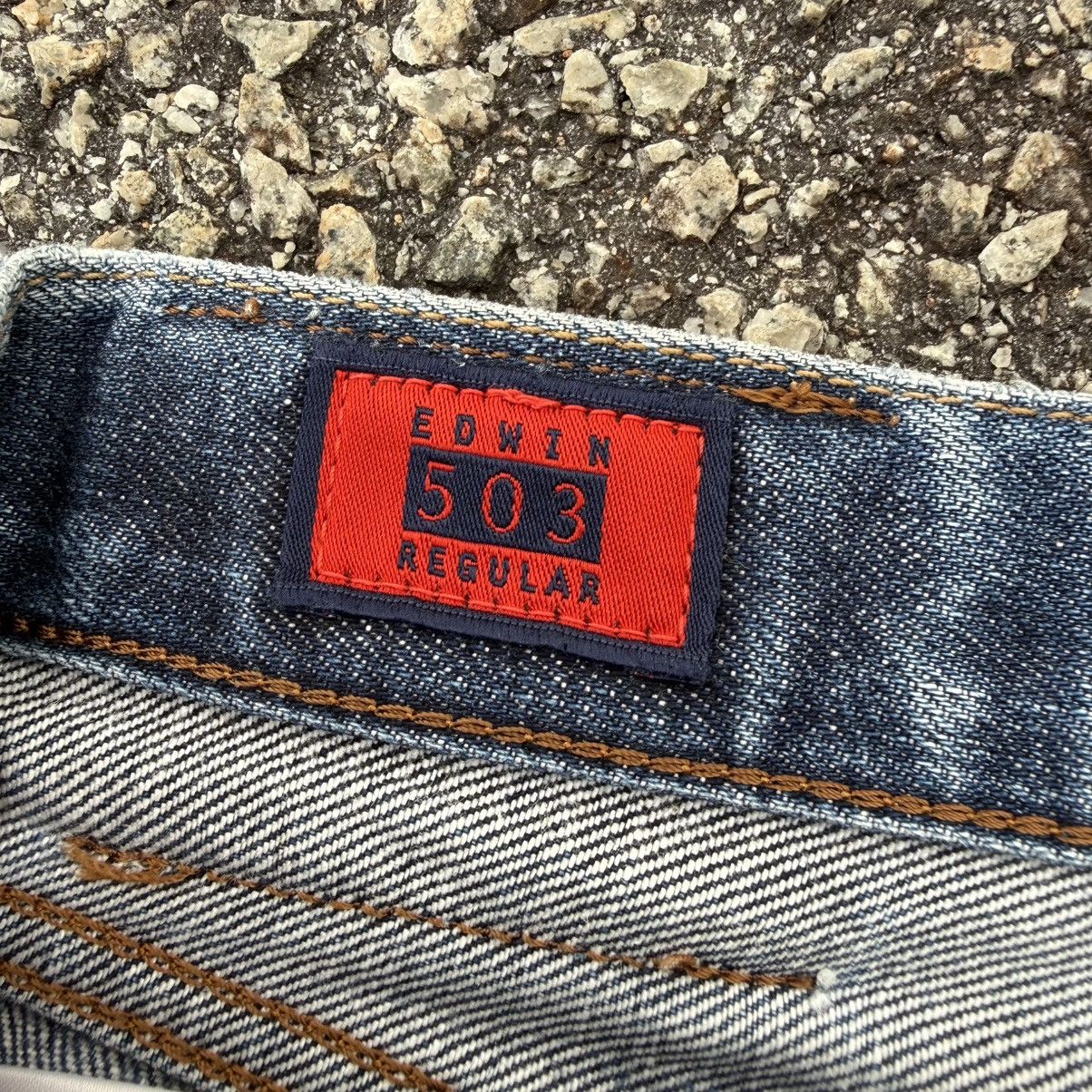 Edwin VINTAGE EDWIN 503Z DENIM DIRTY JEAN PANTS W31 Size US 31 - 8 Thumbnail