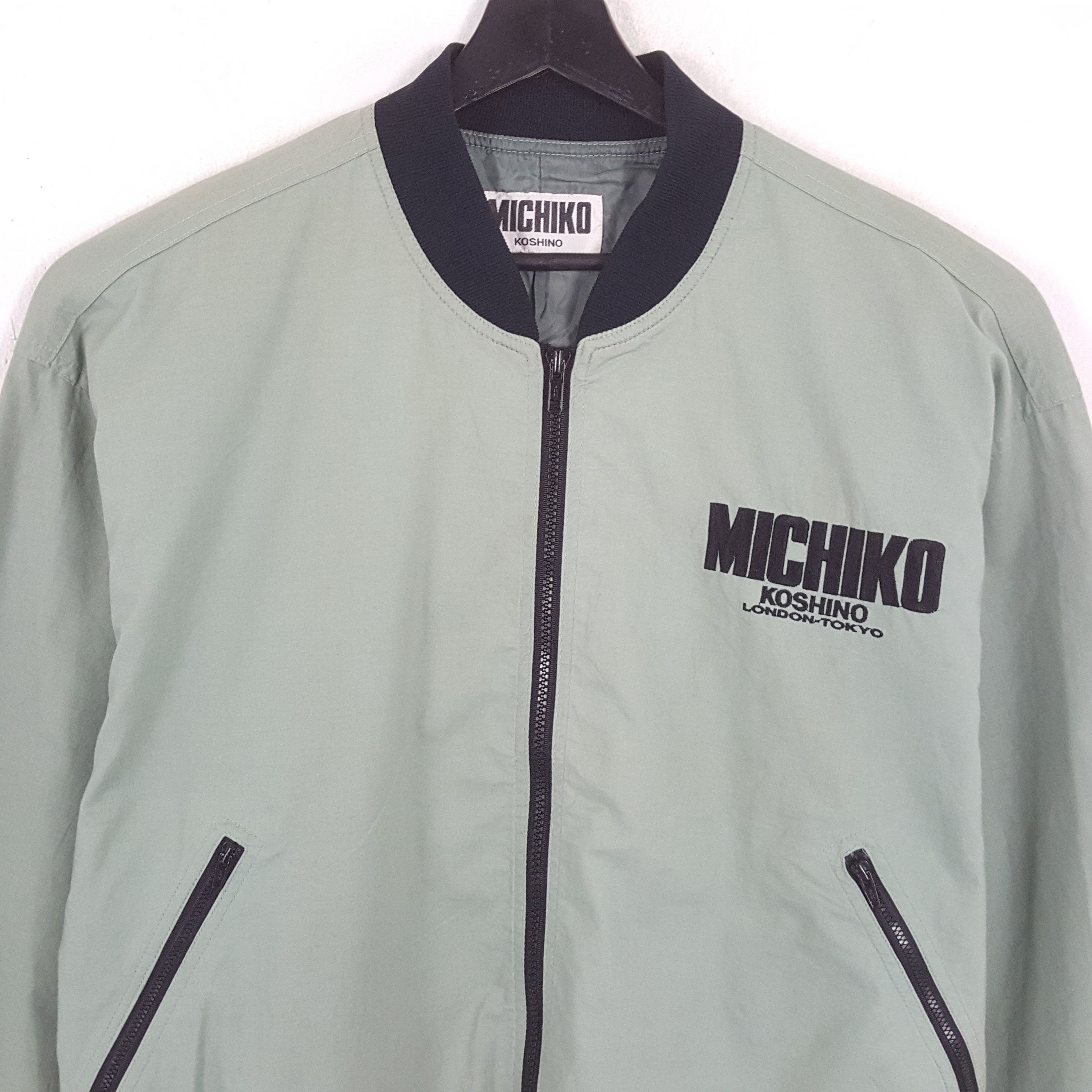 Michiko Koshino × Vintage MICHIKO KOSHINO Pucka Clobba Japanese Style Jacket Size US L / EU 52-54 / 3 - 4 Thumbnail